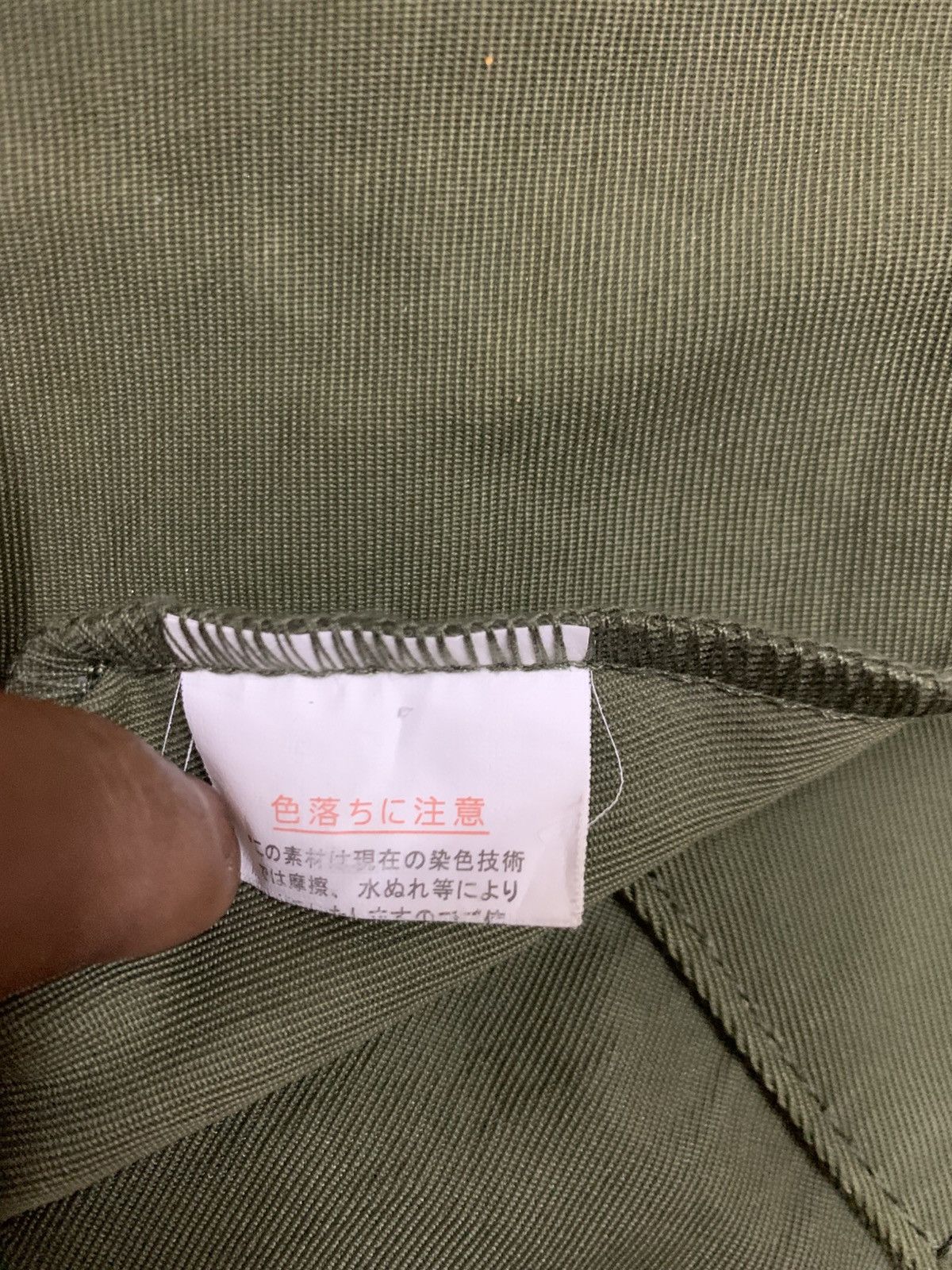 Other Anello V Tote Bag Olive Green Size ONE SIZE - 5 Thumbnail