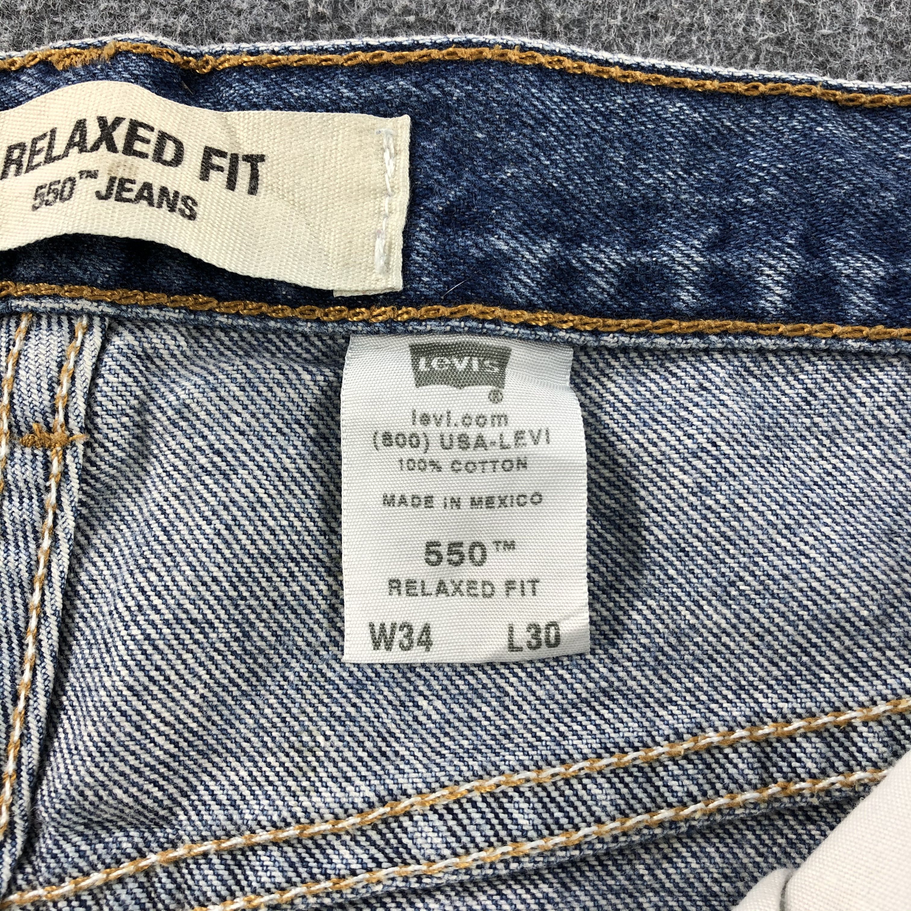 Levi's Vintage Levis 550 Jeans- J1348 Size US 34 / EU 50 - 10 Thumbnail