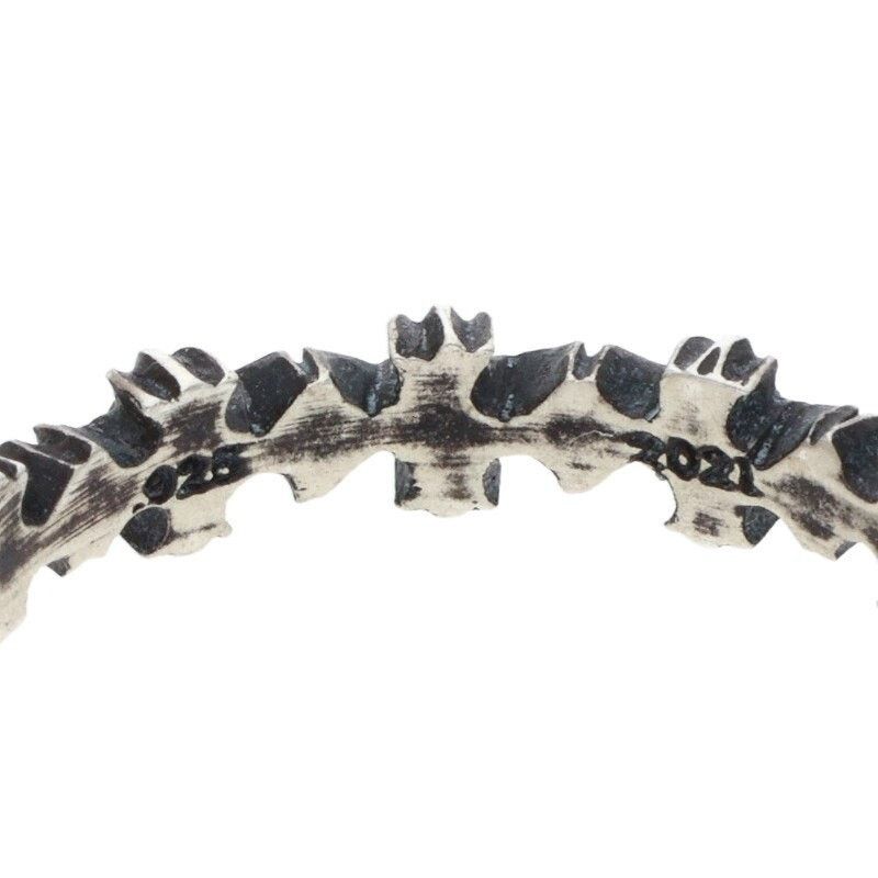 Chrome Hearts Chrome Hearts Tiny ECH Plus Band Silver Ring Size ONE SIZE - 4 Thumbnail