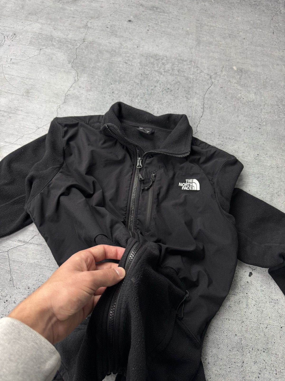 The North Face Vintage The North Face Fleece Nylon Retro Sherpa Jacket Y2K Size US M / EU 48-50 / 2 - 10 Thumbnail