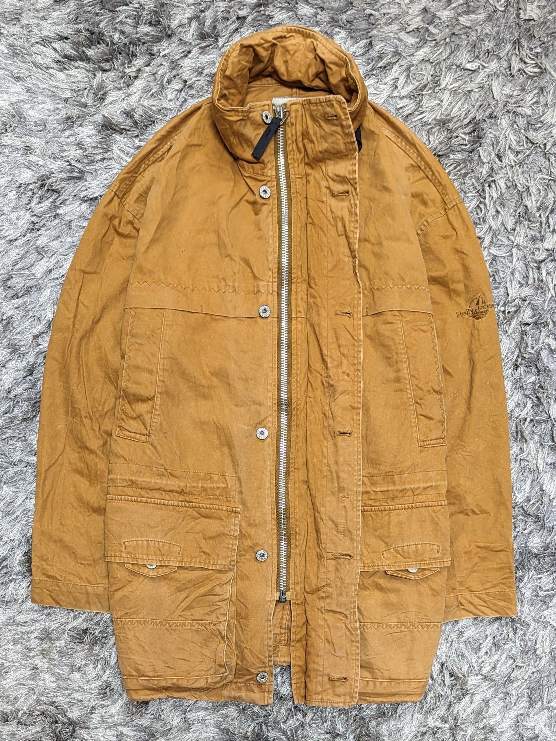 Helly Hansen Vintage Helly Hansen Parka Jacket Sailing Gear Coat Size US M / EU 48-50 / 2 - 2 Thumbnail
