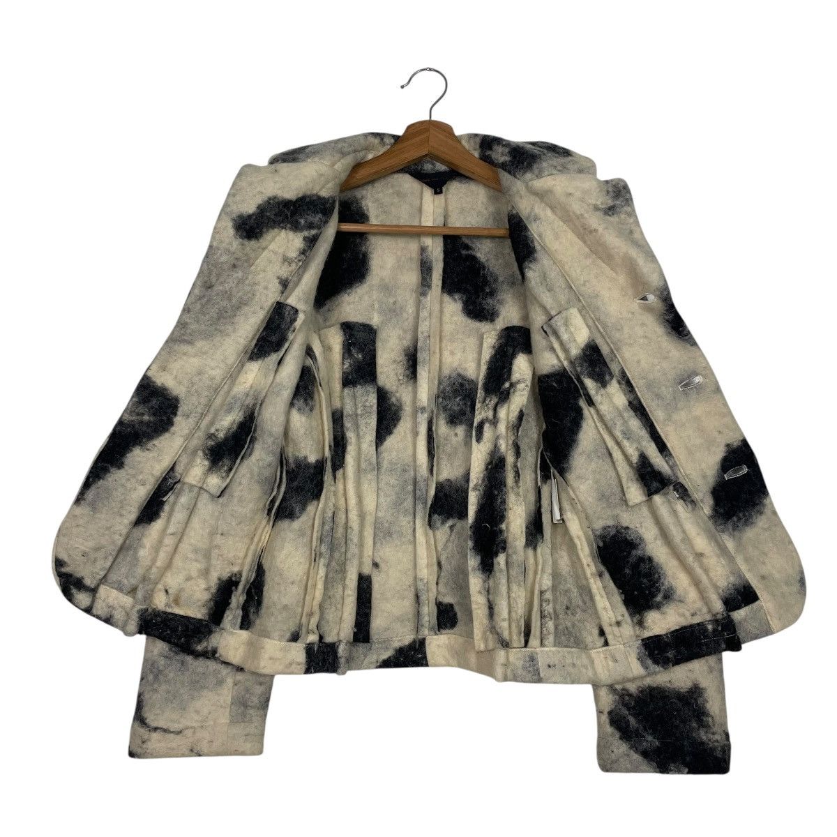 Comme des Garcons Comme Des Garcons AD1995 Runway Wool Jacket Size S / US 4 / IT 40 - 12 Thumbnail