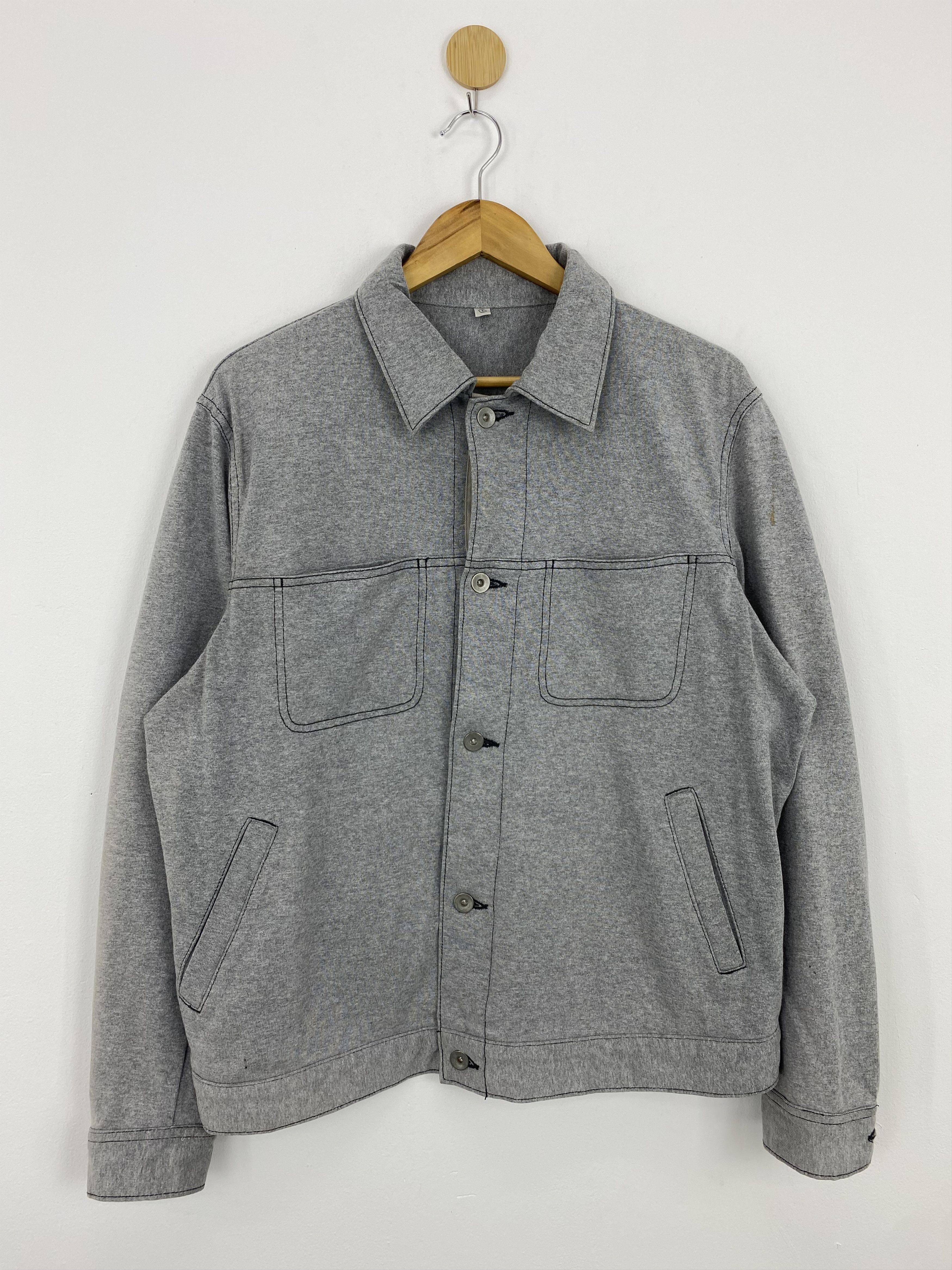 Japanese Brand × Uniqlo × Vintage Vintage Uniqlo Multi Pocket Button Up Jacket Size US L / EU 52-54 / 3 - 1 Thumbnail
