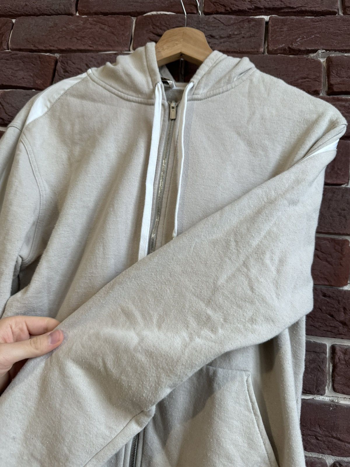Hermes Hermes Men's Hooded Zipped Sweater Luxury Hoodie Small Size US S / EU 44-46 / 1 - 10 Thumbnail