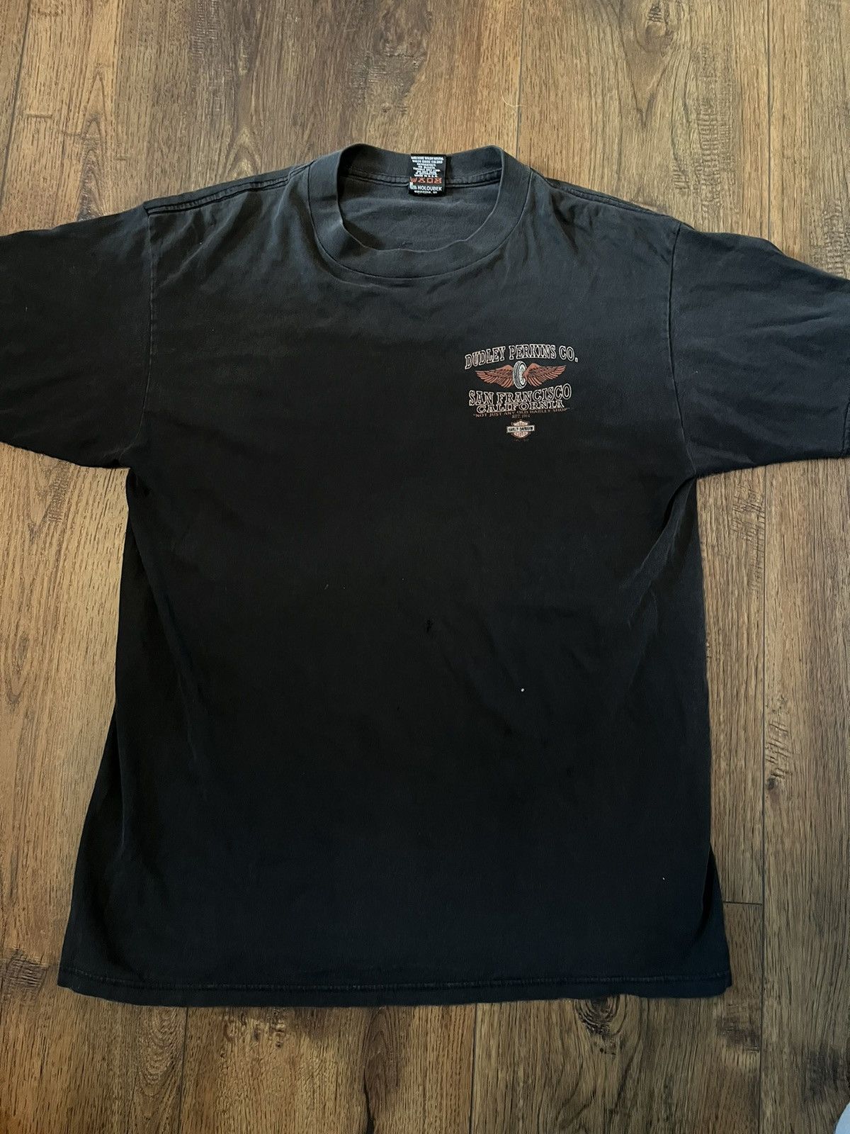 Harley Davidson VINTAGE HARLEY TEE Size US L / EU 52-54 / 3 - 1 Thumbnail
