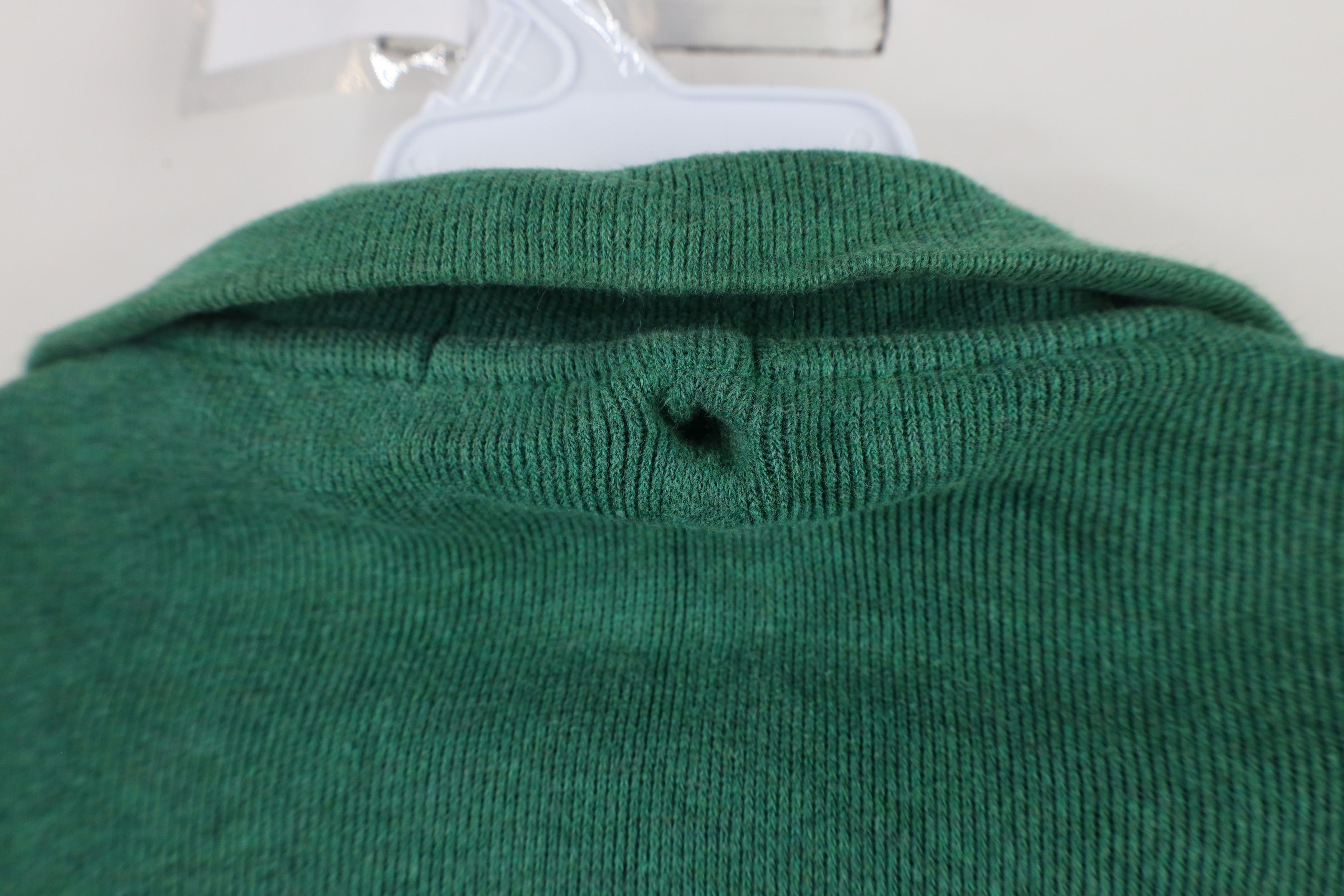Ralph Lauren × Vintage Vintage Ralph Lauren Cotton Ribbed Knit Half Zip Sweater Size US XL / EU 56 / 4 - 11 Thumbnail