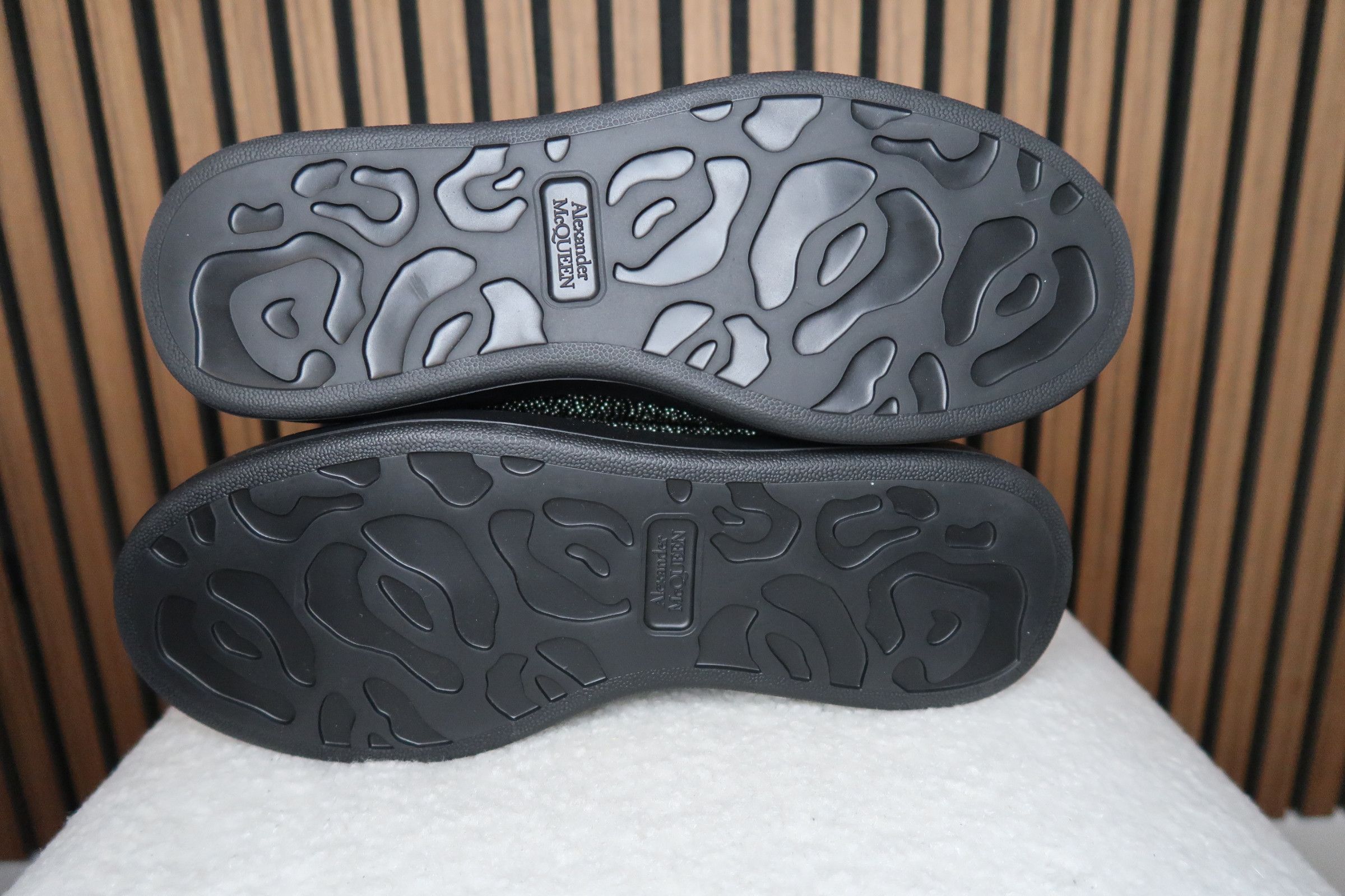 Alexander McQueen Alexander McQueen Oversized Sneaker - Black Studded Size US 8.5 / EU 41-42 - 5 Thumbnail