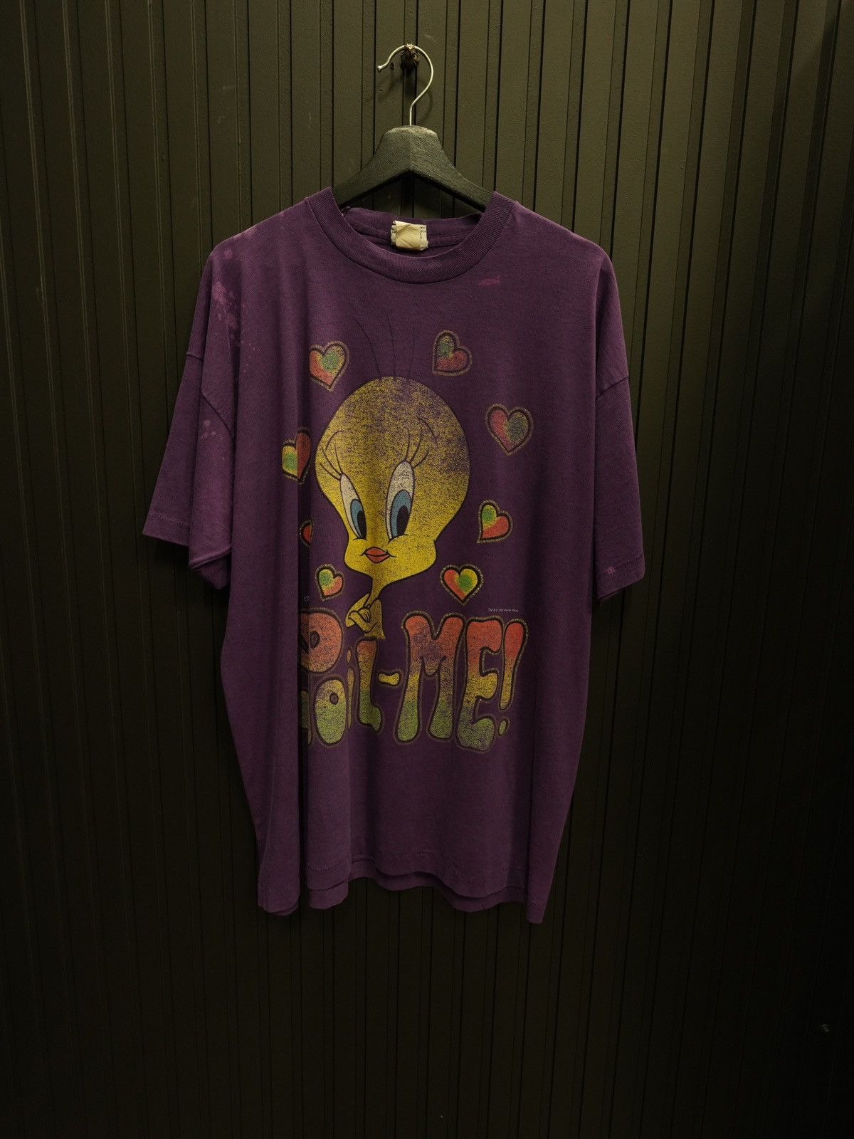 Vintage Vintage 1996 Looney Tunes Tweety Bird Spoil Me Tee Size US XL / EU 56 / 4 - 1 Thumbnail