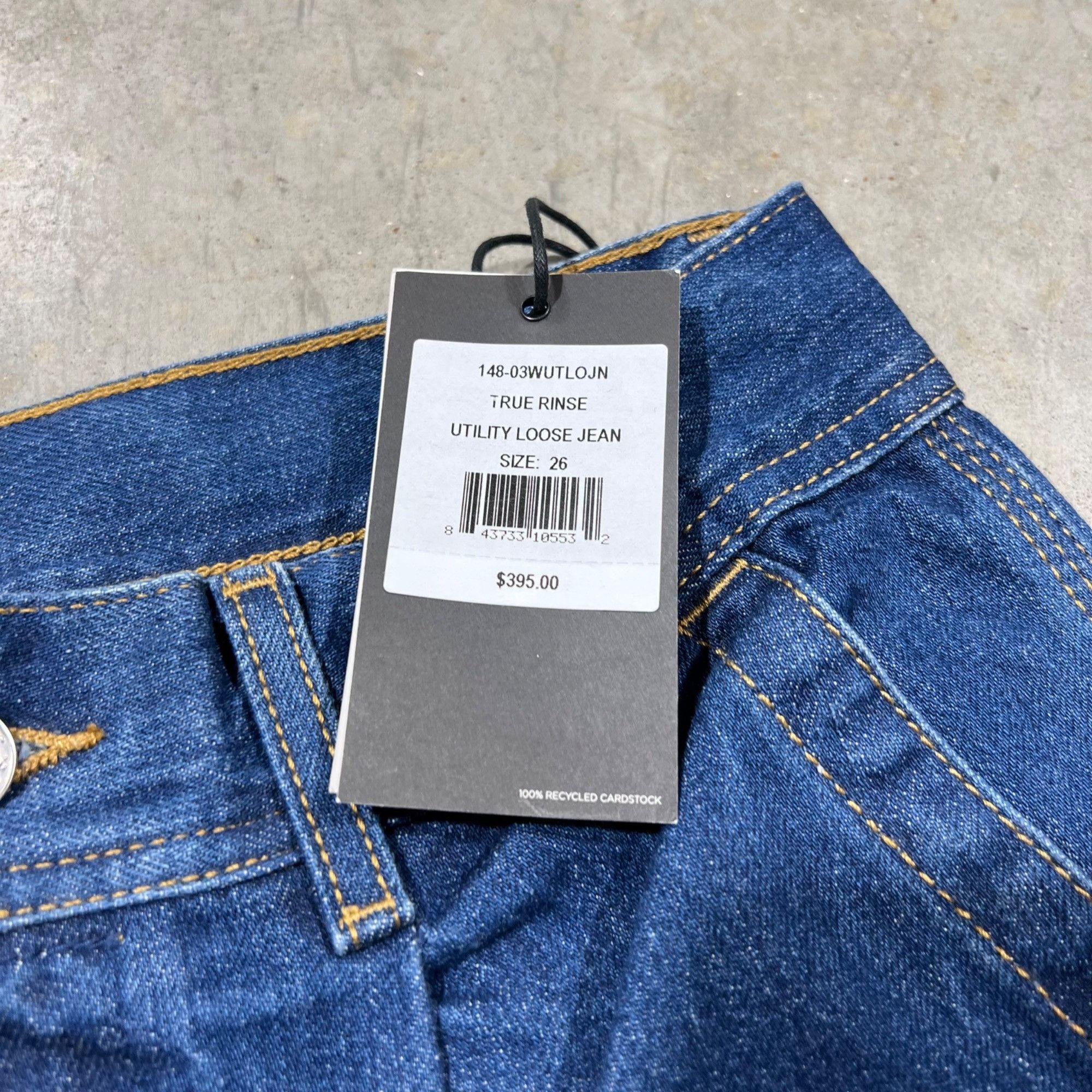 Levi's × RE/DONE $395 NWT RE/DONE x LEVI'S UTILITY LOOSE JEANS SZ 26 Size 26" / US 2 / IT 38 - 4 Thumbnail