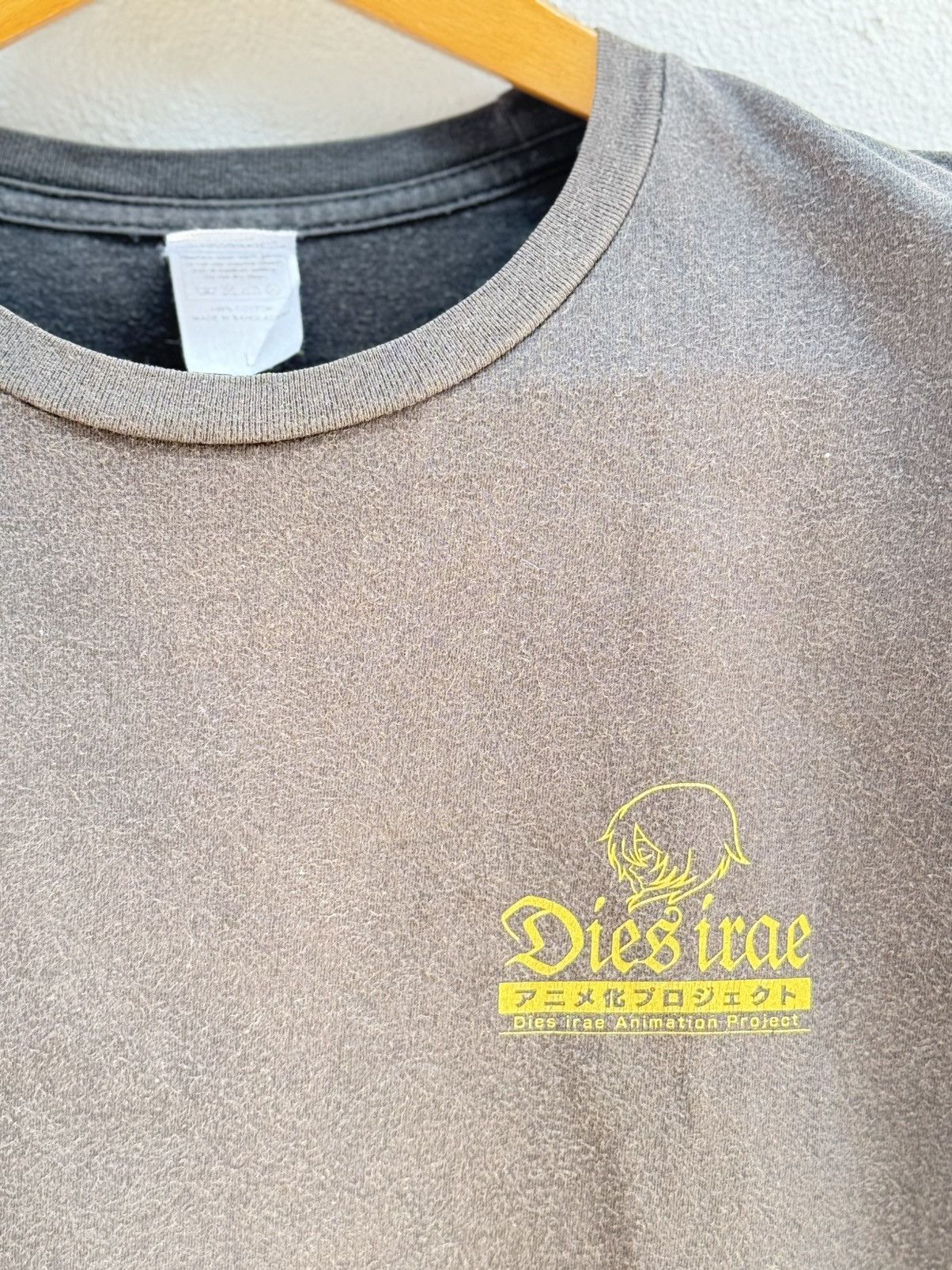 Anime Thrashed Vintage Anime Dies Irae Animation Project Sun Faded Size US L / EU 52-54 / 3 - 7 Thumbnail