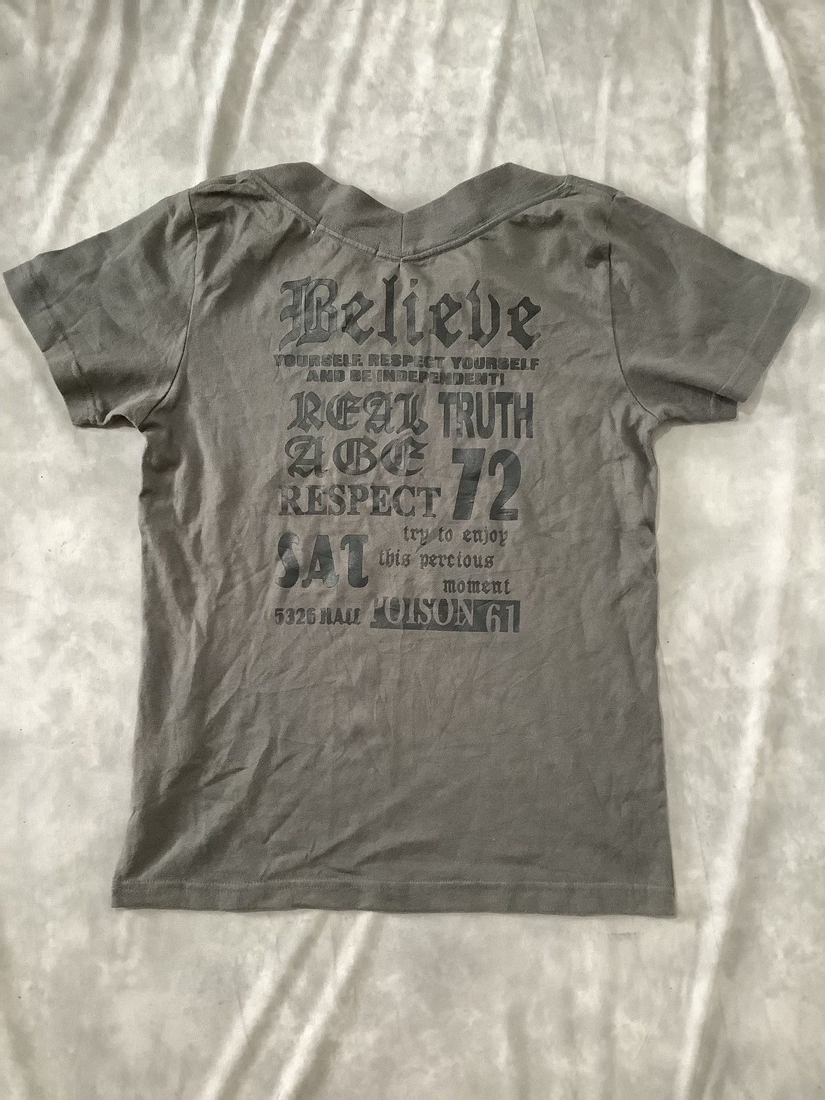 Hysteric Glamour × Issey Miyake × Japanese Brand La Horner Poem Art Tee Size M / US 6-8 / IT 42-44 - 6 Thumbnail