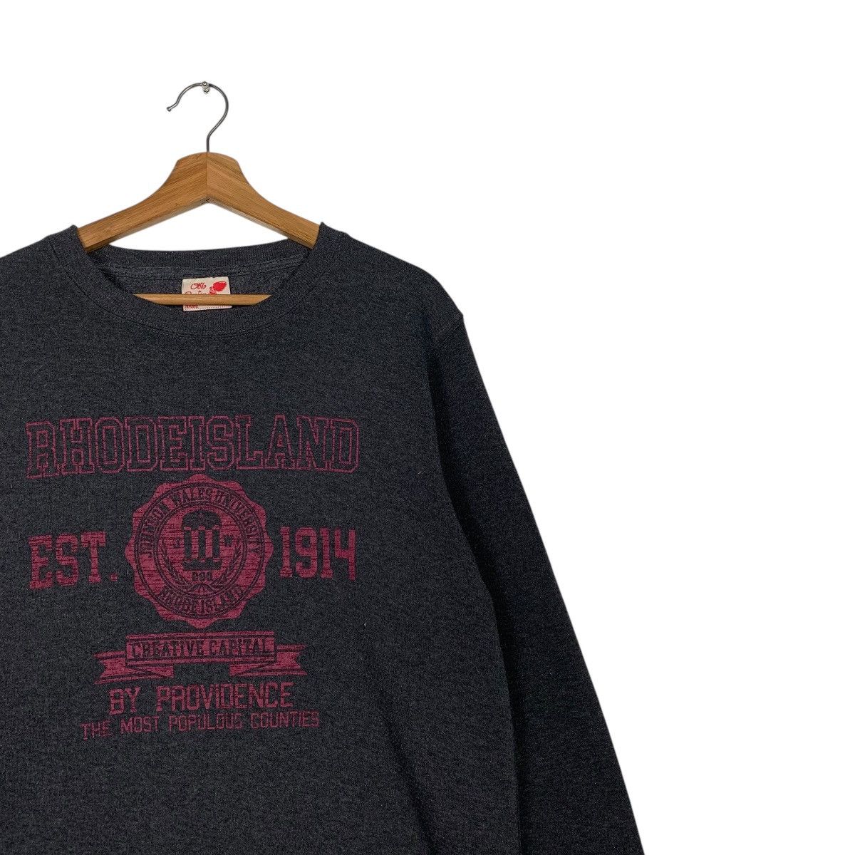 Japanese Brand Rhode Island Crewneck Sweatshirt Size US L / EU 52-54 / 3 - 5 Thumbnail