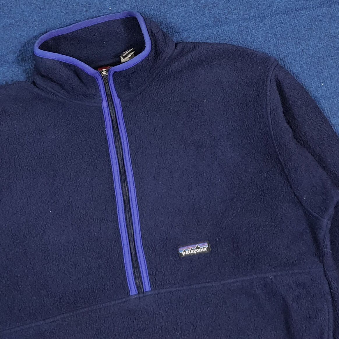 Patagonia Vintage Patagonia Outerwear Half Zipper Sweatshirt C296N7 Size US L / EU 52-54 / 3 - 2 Thumbnail