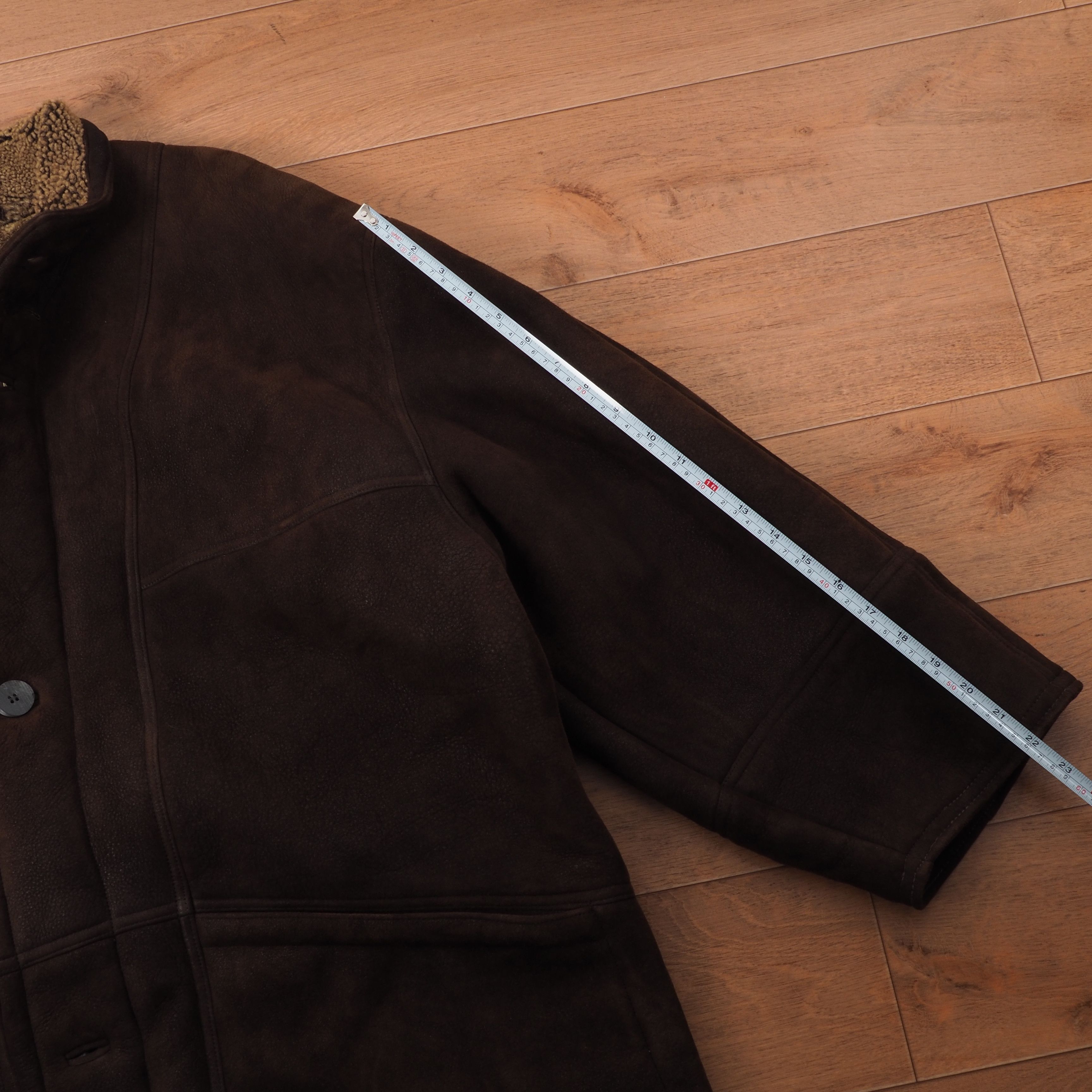Yves Saint Laurent Yves Saint Laurent YSL Vintage Merino Shearling Coat Brown Size US XXL / EU 58 / 5 - 11 Thumbnail