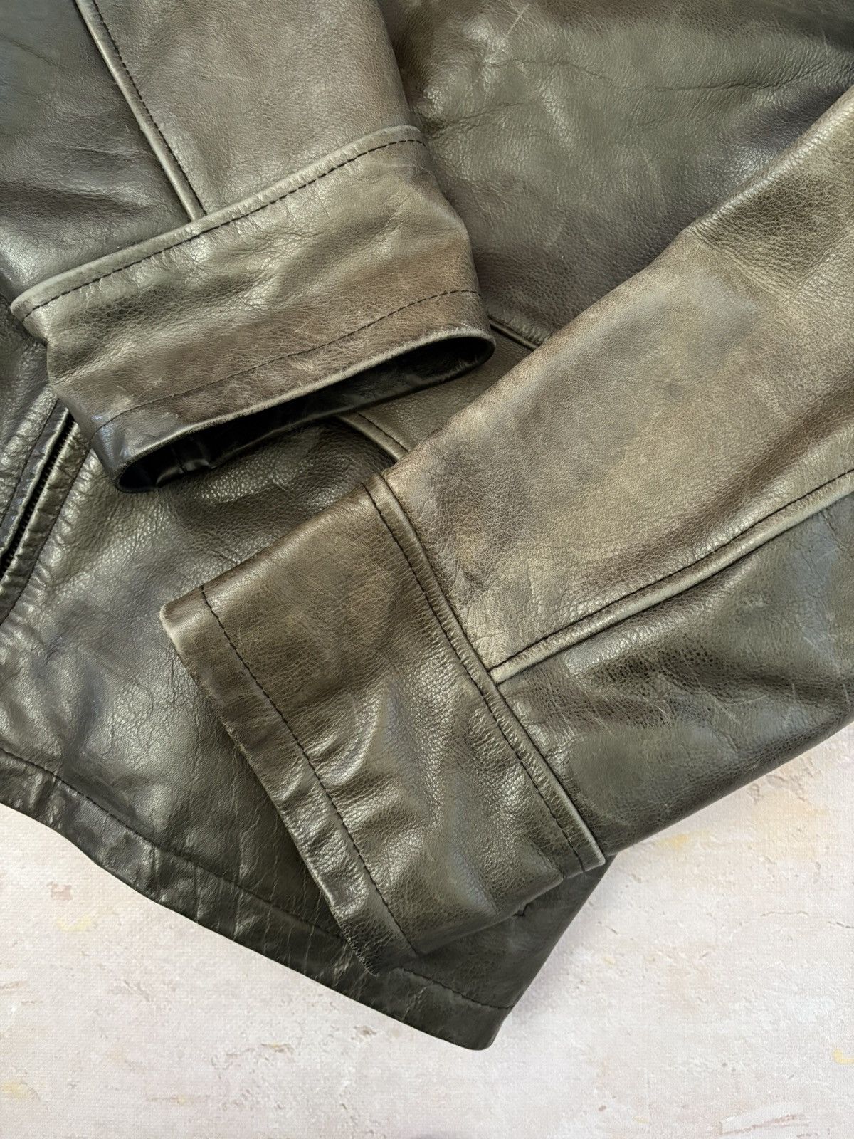 Avirex Vintage 90s Avirex Leather jacket Size US L / EU 52-54 / 3 - 6 Thumbnail