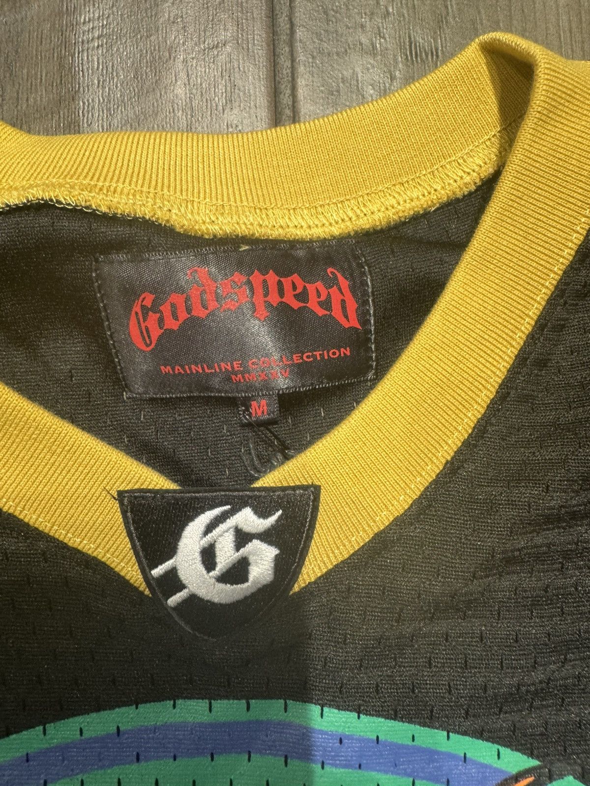 Godspeed Godspeed First Down Jersey Black Size US L / EU 52-54 / 3 - 3 Thumbnail