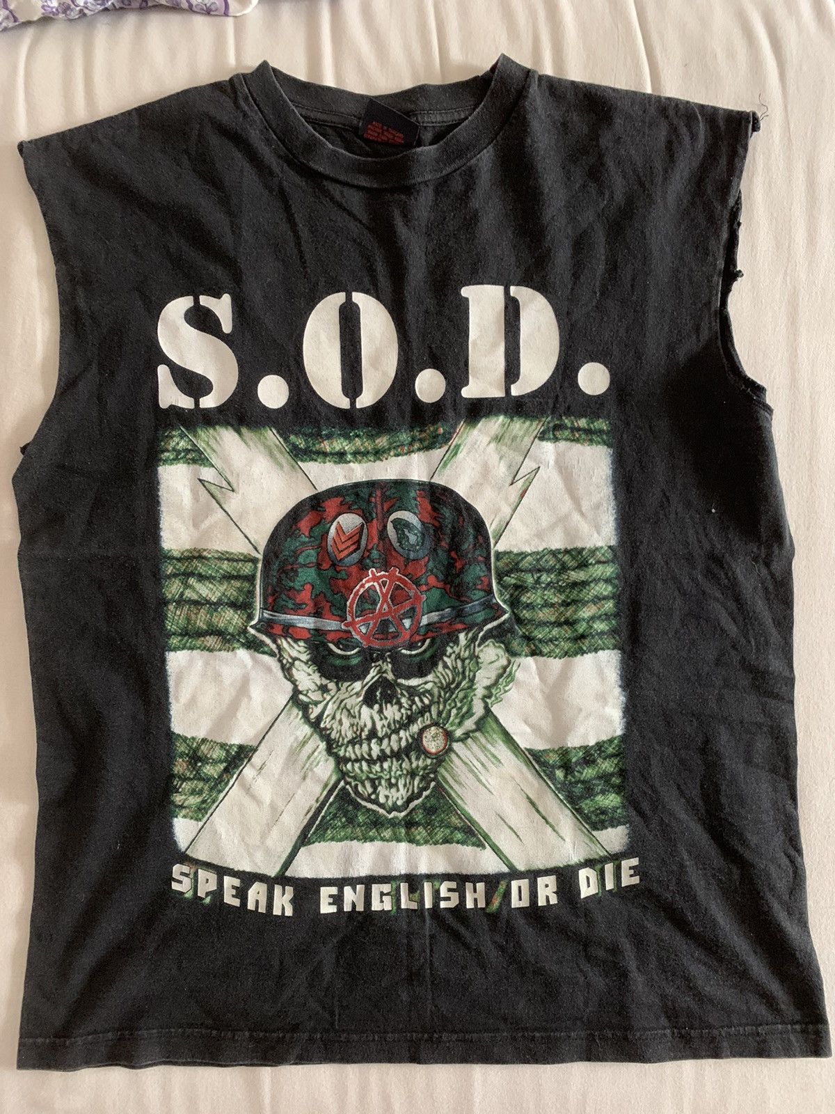 Vintage S.O.D Vintage speak english or die | Grailed