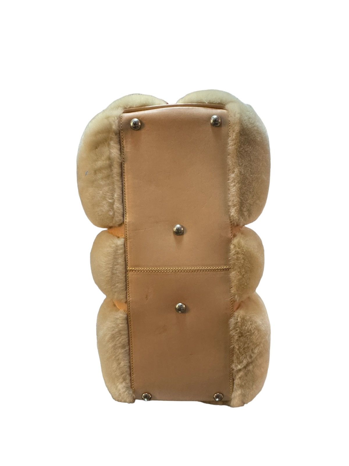Louis Vuitton Louis Vuitton Mink Keepall Bandoulière 50 (Shearling) Duffle Size ONE SIZE - 18 Thumbnail