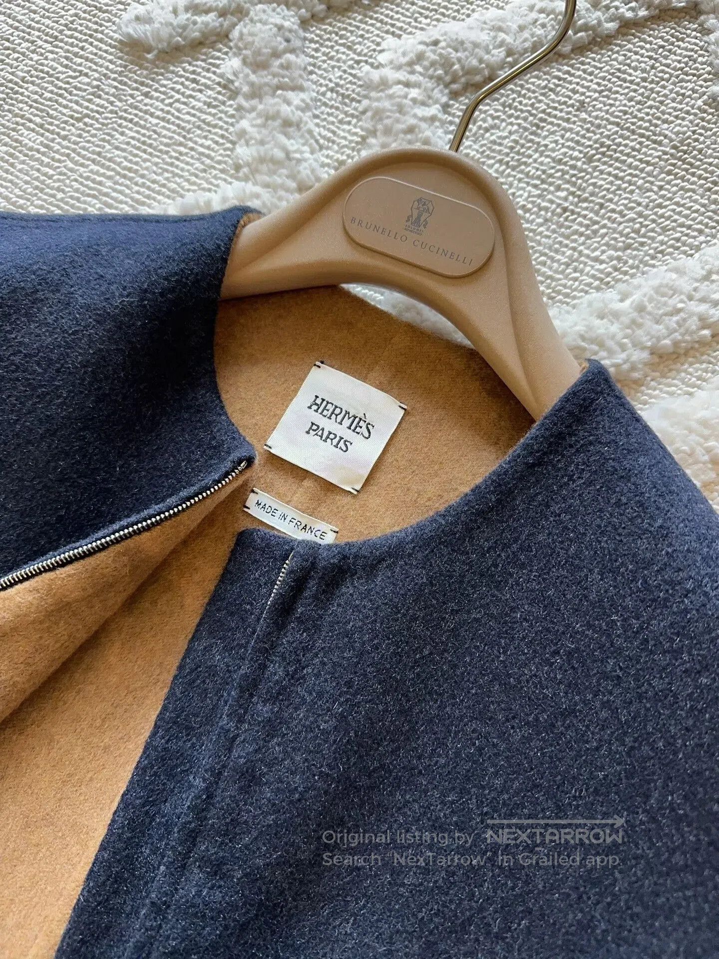 Hermes Hermes Cashmere Vest Dress Navy. Size US S / EU 44-46 / 1 - 6 Thumbnail