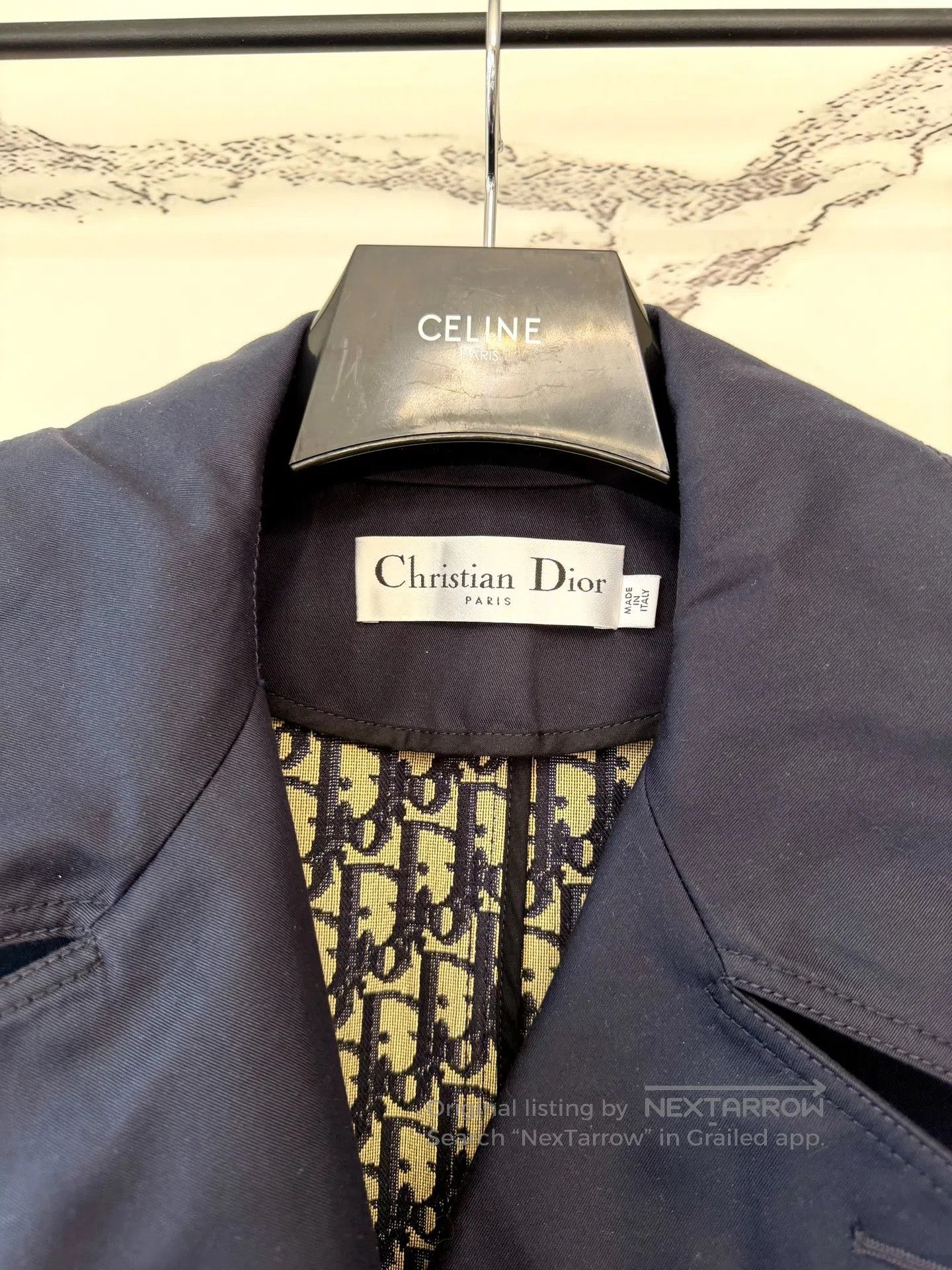 Dior Dior Bee Monogrammed Windbreaker Blazer Overcoat| Size XS / US 0-2 / IT 36-38 - 2 Thumbnail