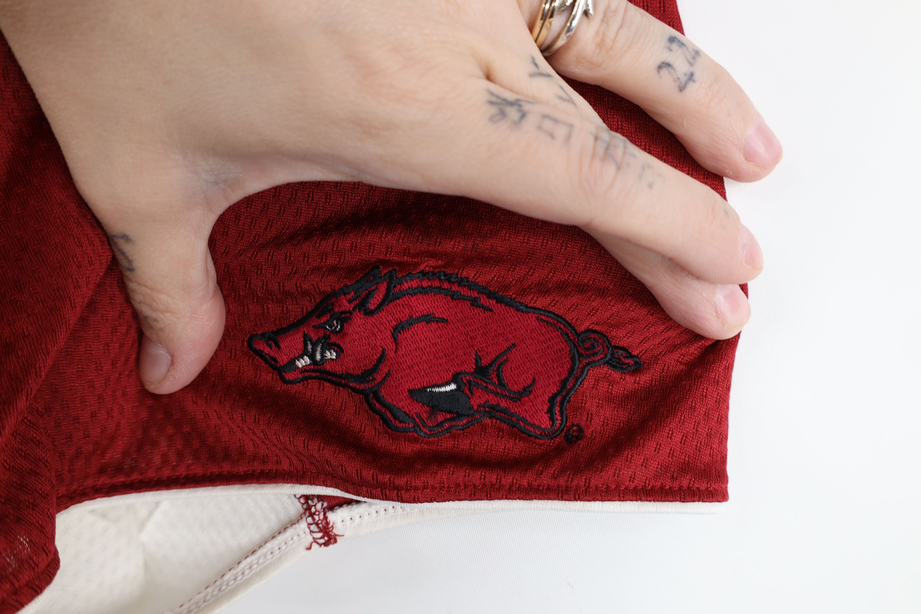 Nike Nike University of Arkansas Baseball Jersey Henley Shirt Size US S / EU 44-46 / 1 - 8 Thumbnail