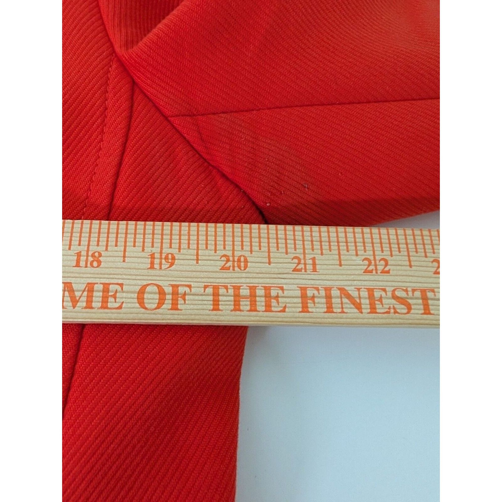 Talbots Talbots 2 Button Blazer Womens Size 14 Orange 100% Cotton Size XL / US 12-14 / IT 48-50 - 13 Thumbnail