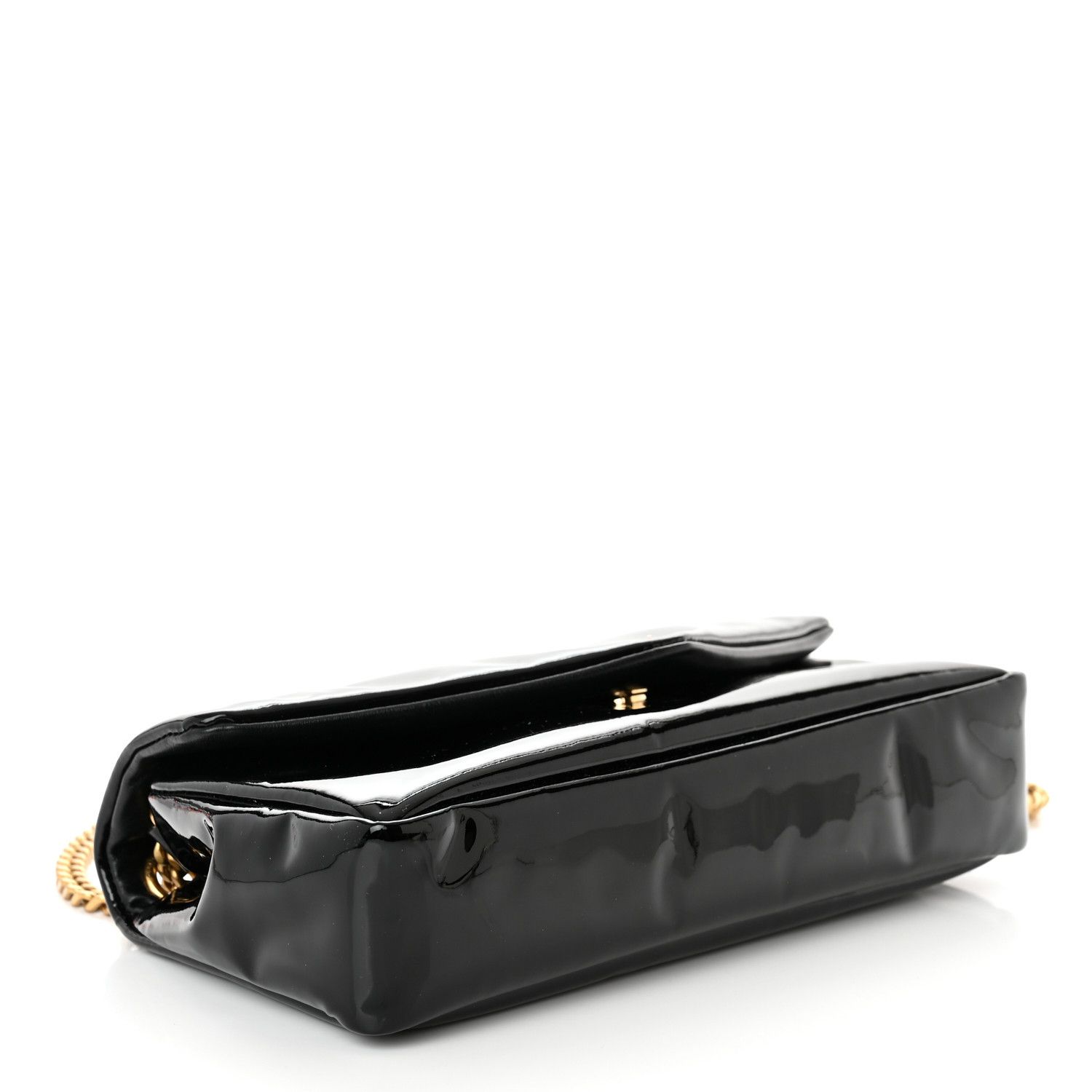 Saint Laurent Paris o1b1hav110425 Size: OS / Calypso Small Bag Patent Leather Size ONE SIZE - 4 Thumbnail