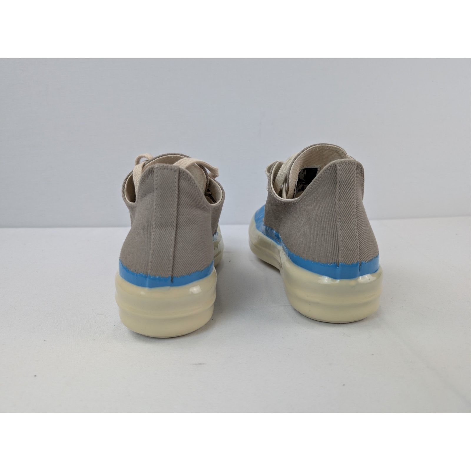 Rick Owens Drkshdw o1rshd1 Concordians low-top sneakers Dirty Pearl Light Blue Size US 8 / EU 41 - 11 Thumbnail