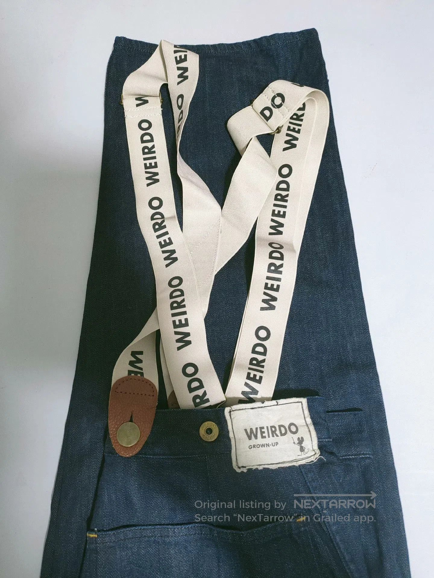Vintage Gladhand Weirdo Denim Overalls. Size US 34 / EU 50 - 5 Thumbnail