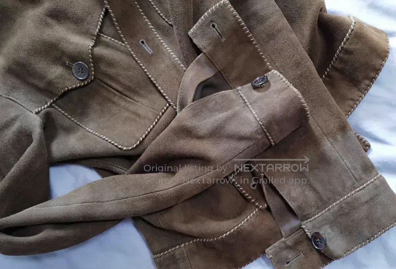 Saint Laurent Paris Saint Laurent Paris Western style suede leather jacket Size US M / EU 48-50 / 2 - 3 Thumbnail