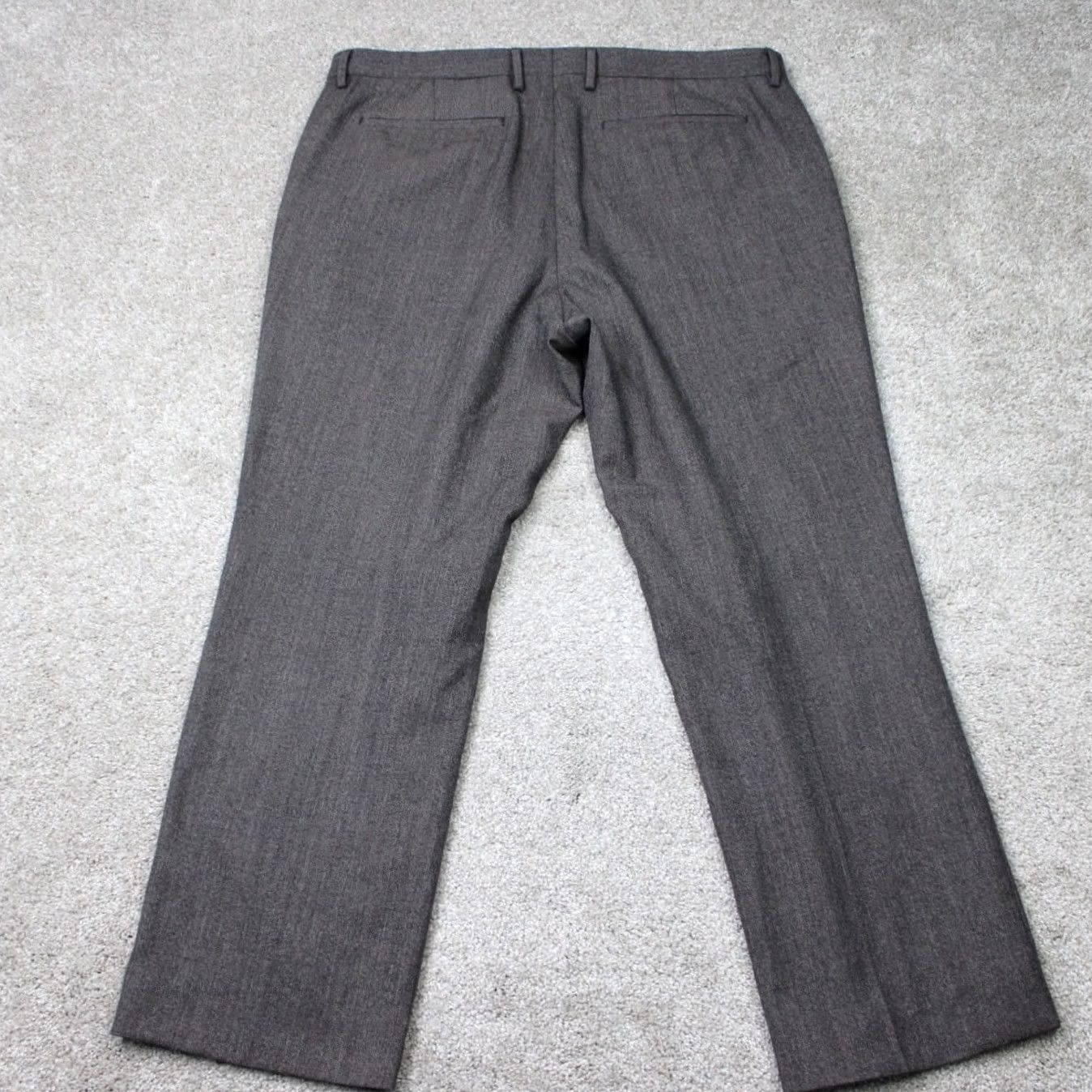 Banana Republic Banana Republic Pants Men 38x30 Gray Slim Fit Wool Flat Front Lined Dress Pants Size 38 Mens Regular Straight Front Size US 38 / EU 54 - 6 Thumbnail