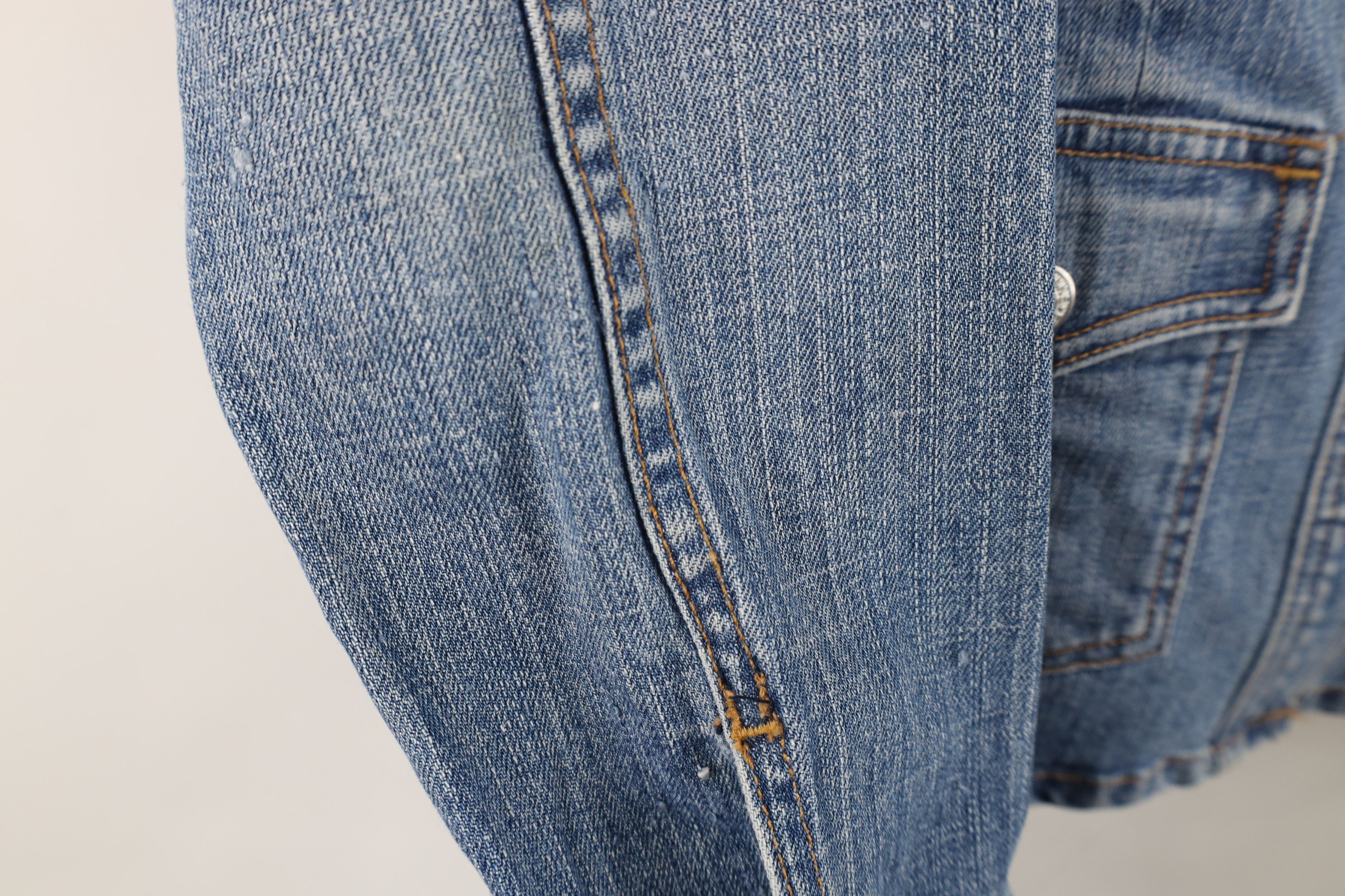 Gap Vintage Y2K 2003 Gap Stretch Western Denim Jean Jacket Size S / US 4 / IT 40 - 6 Thumbnail