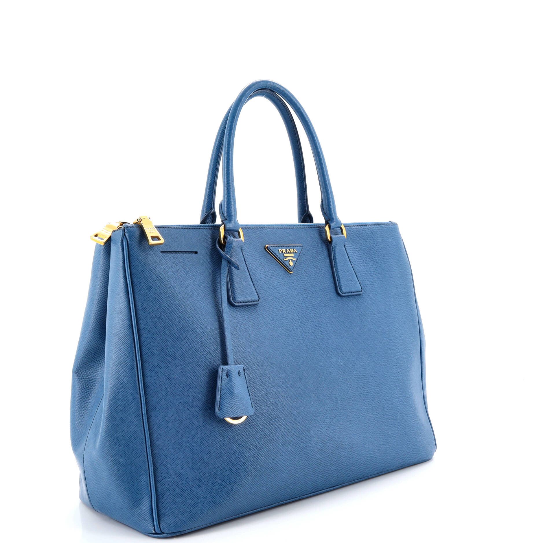 Prada Double Zip Lux Tote Saffiano Leather Large Size ONE SIZE - 1 Thumbnail