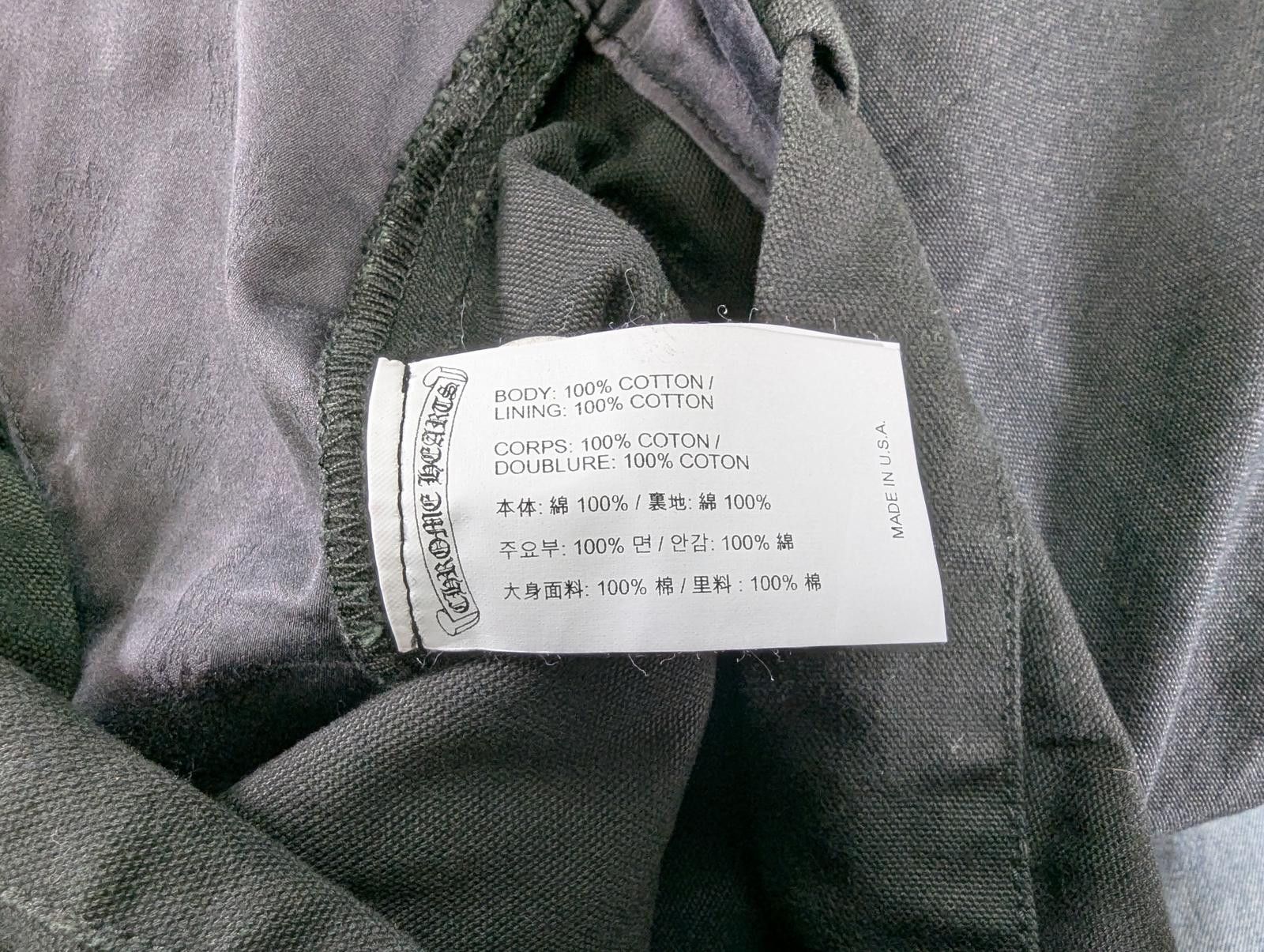 Chrome Hearts Chrome Hearts Double Knee Carpenter Pants in Black Size US 34 / EU 50 - 8 Thumbnail