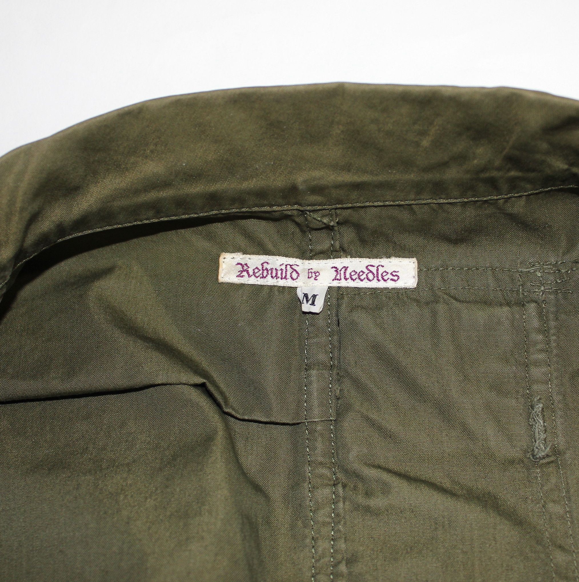Needles [Rebuild by Needles] Rebuilt Military Jacket | Grailed