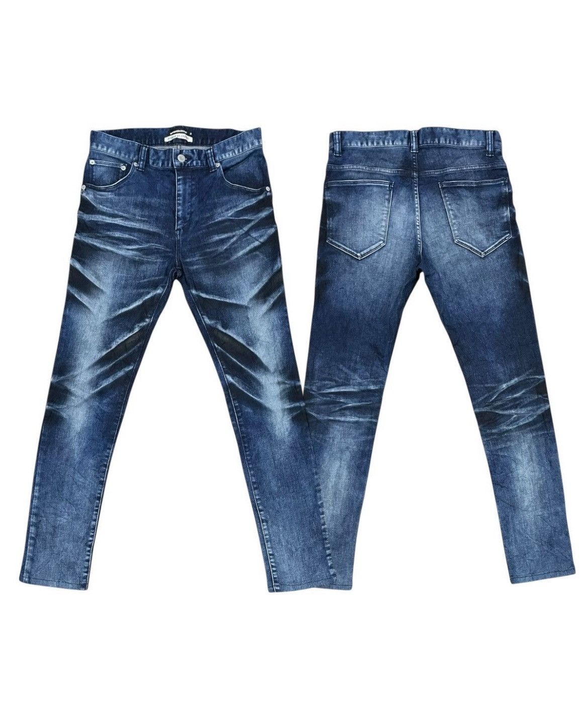 Hysteric Glamour × Le Grande Bleu (L.G.B.) × semanticdesign Semantic Design Stonewash Jeans Size US 30 / EU 46 - 6 Thumbnail