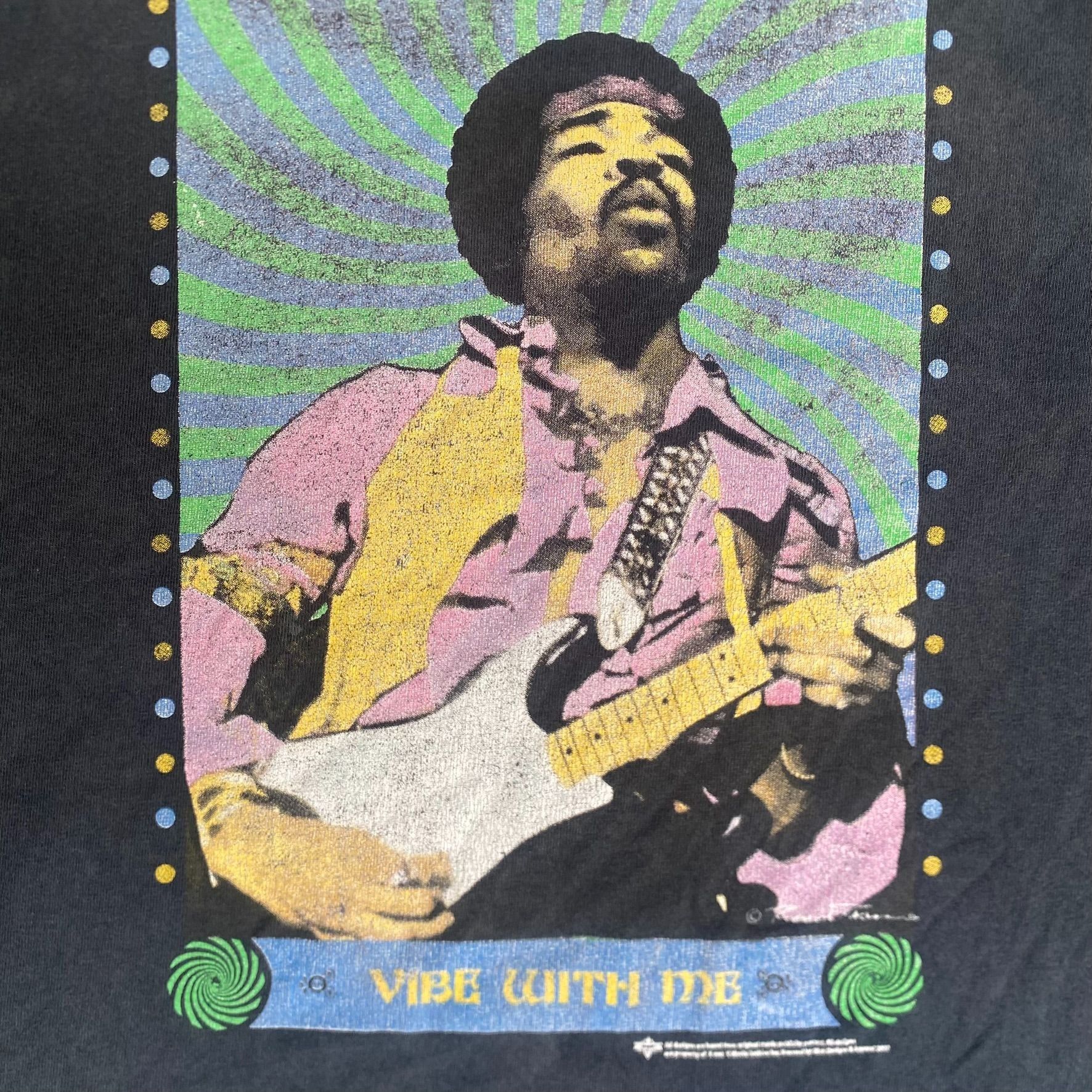 Band Tees Vintage Y2K Jimi Hendrix Shirt Faded Hippie Rock Band Tee Size US L / EU 52-54 / 3 - 4 Thumbnail