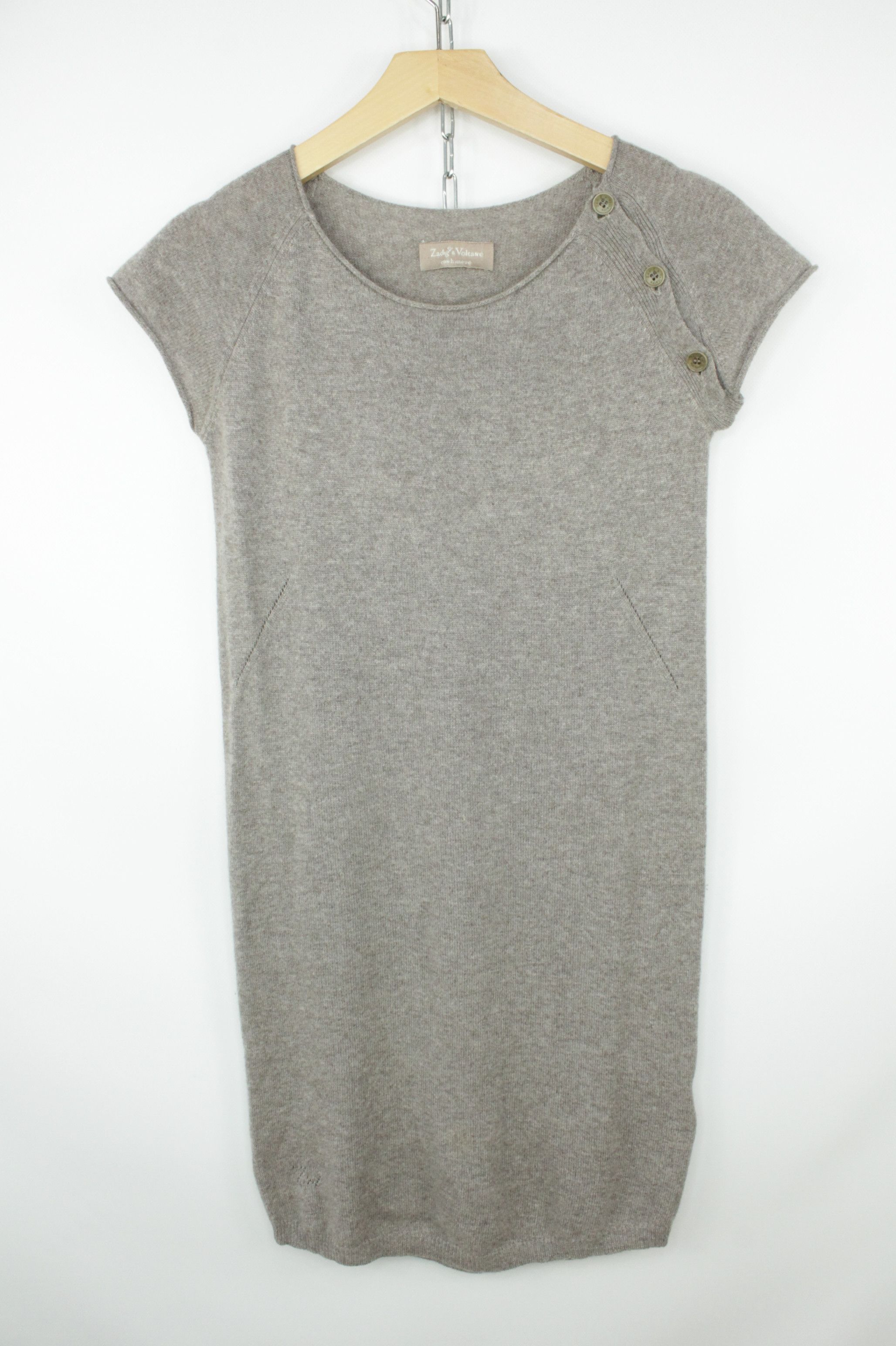 Zadig & Voltaire Zadig & Voltaire Butterfly Knit Cashmere Midi Dress Sweater Size XS / US 0-2 / IT 36-38 - 2 Thumbnail