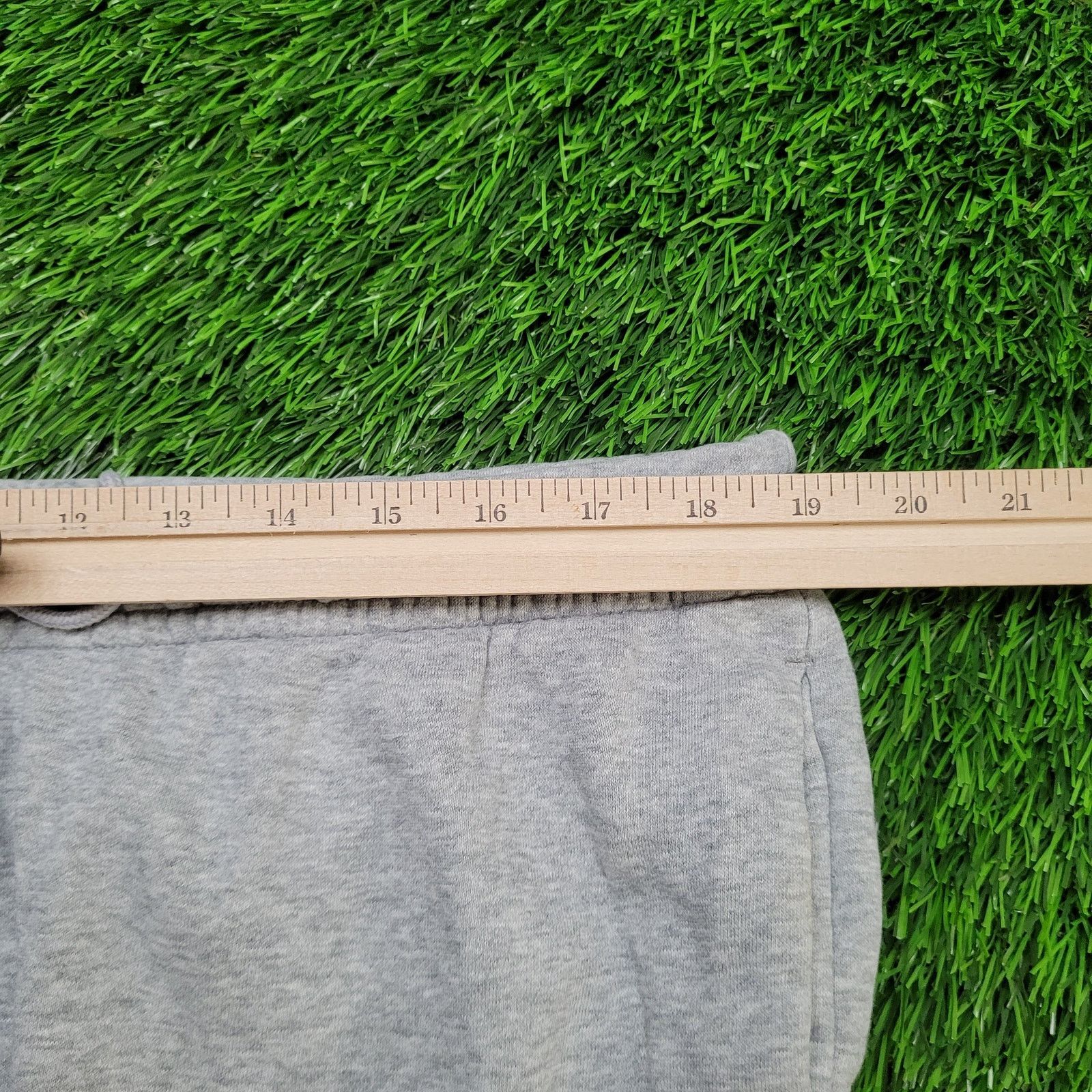 Nike Nike Swoosh Logo Jogger Sweatpants XL Heather Grey Tapered Size US 35 - 6 Thumbnail
