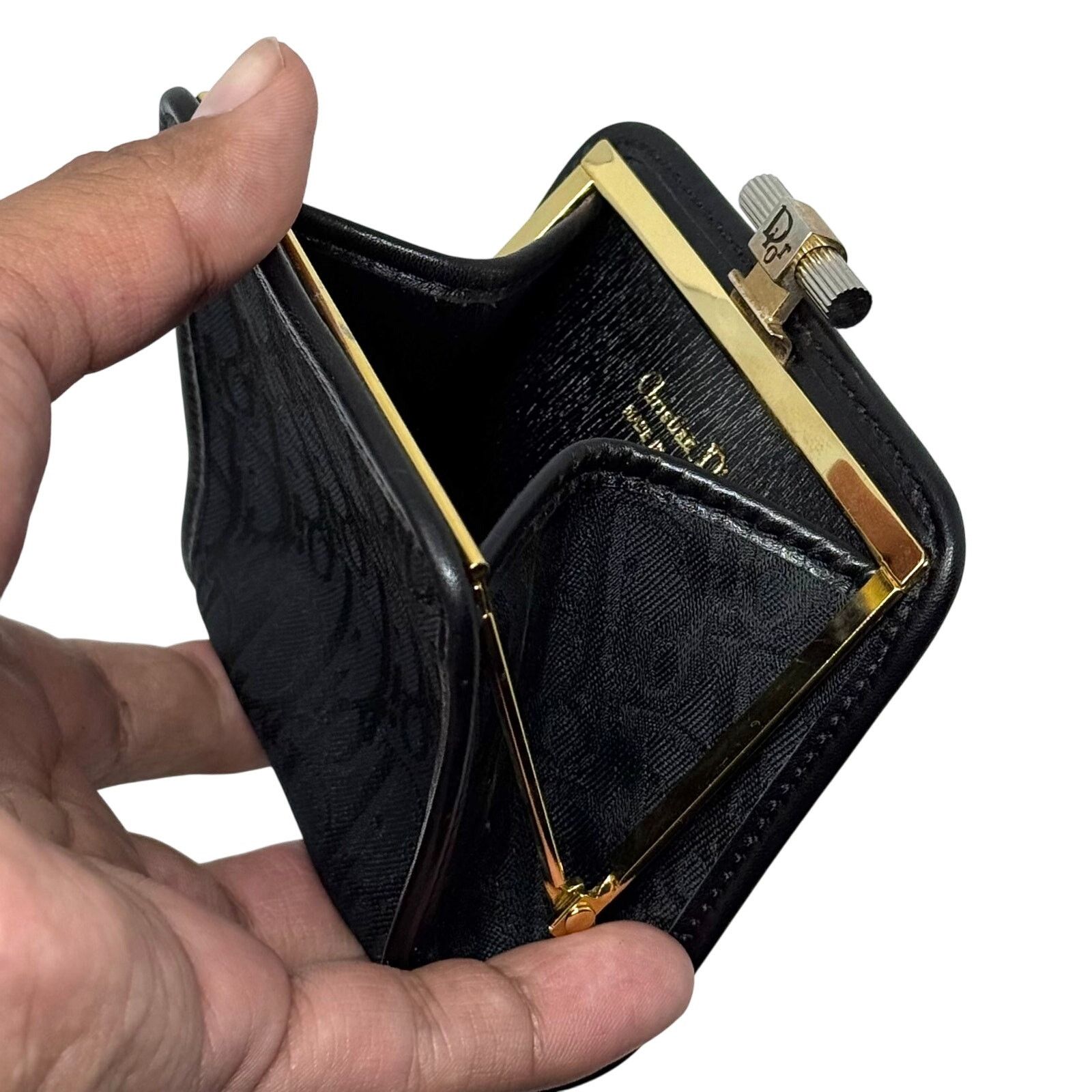 Dior Christian Dior Oblique Coin Purse Size ONE SIZE - 3 Thumbnail