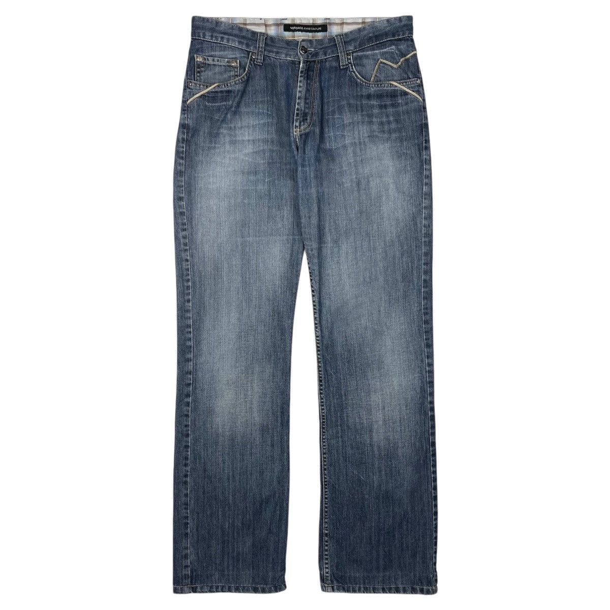 Versace Jeans Couture Versace Jeans Couture Straight Denim Jeans Size US 32 / EU 48 - 3 Thumbnail