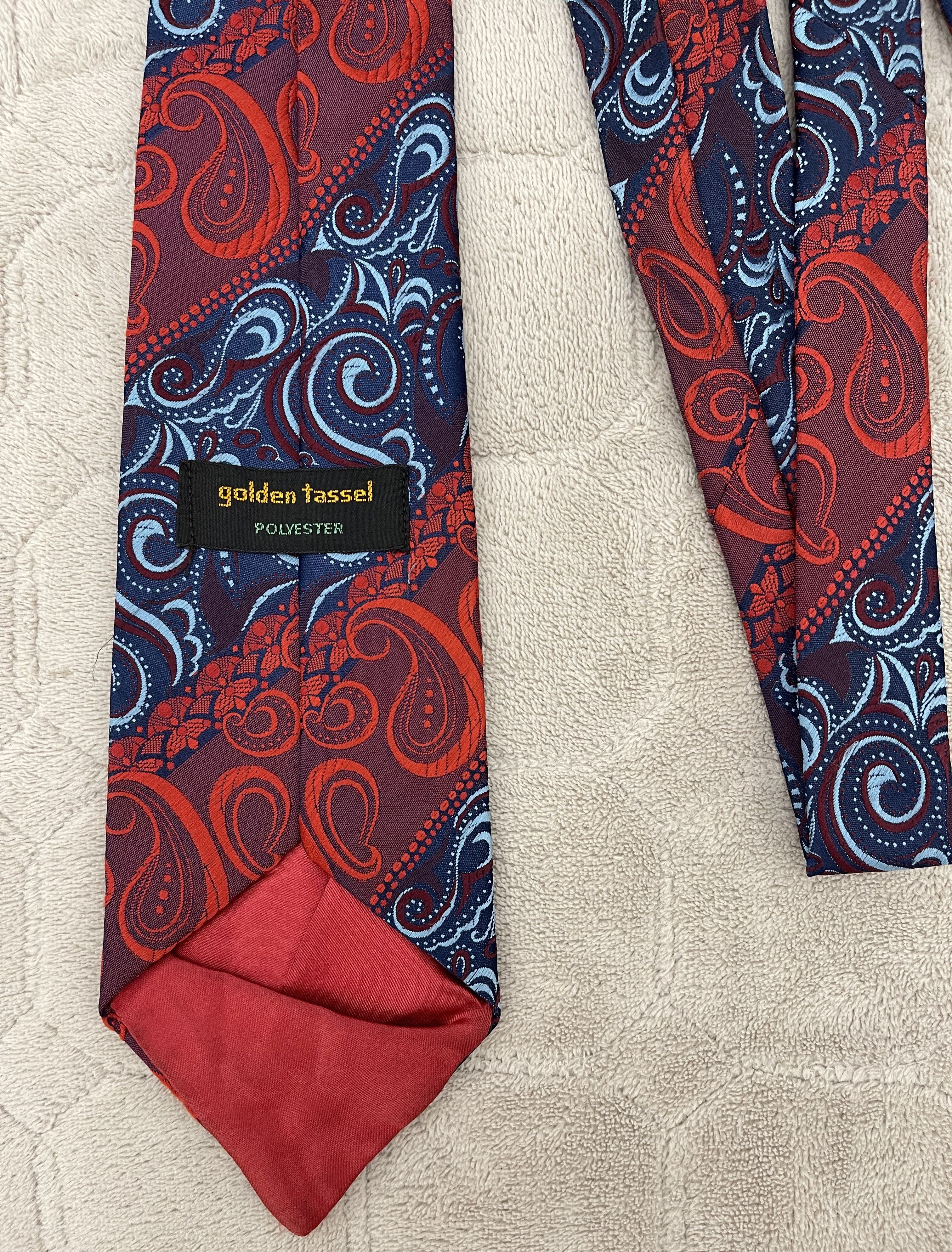 Vintage Vintage Tie Golden Tassel Size ONE SIZE - 5 Thumbnail