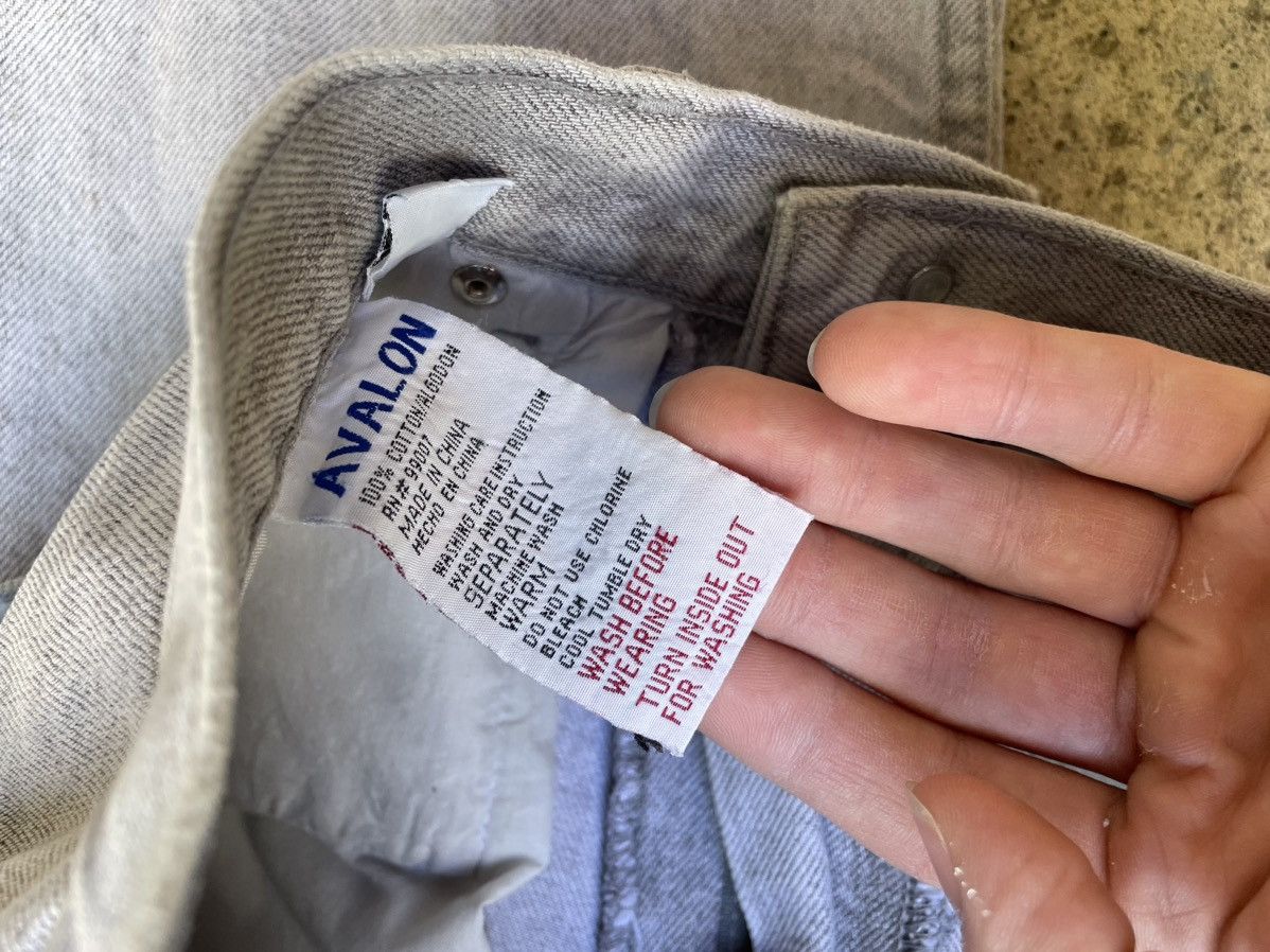 Other Vintage grey avelon jeans Size US 32 / EU 48 - 4 Thumbnail