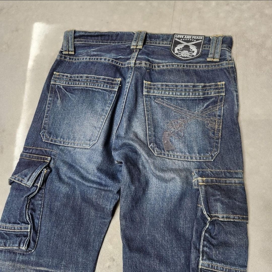 roarguns Roar Guns Cargo Jeans Size US 30 / EU 46 - 7 Thumbnail