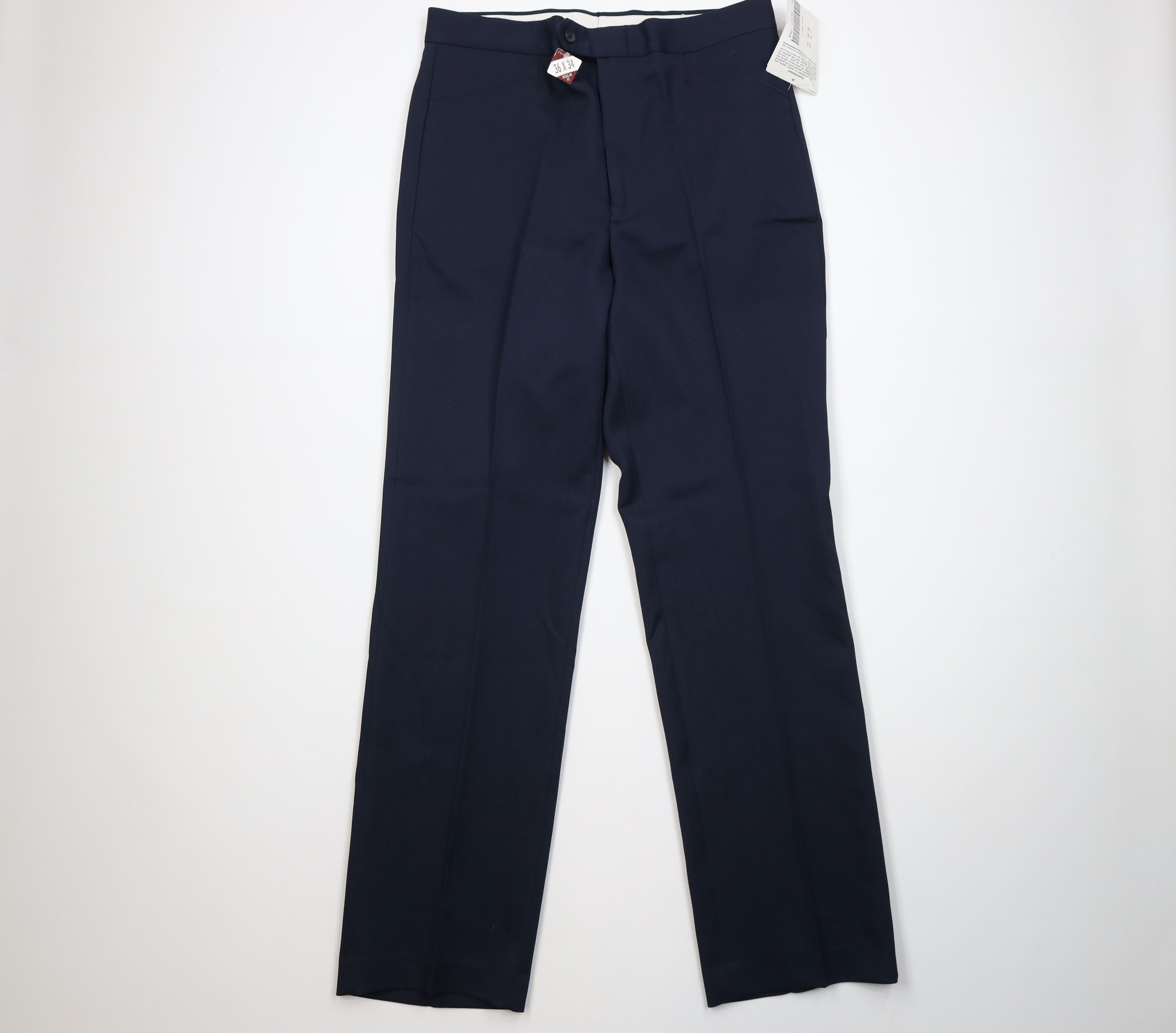 Vintage Deadstock Vintage 70s Streetwear Wide Leg Chino Pants USA Size US 36 / EU 52 - 1 Thumbnail