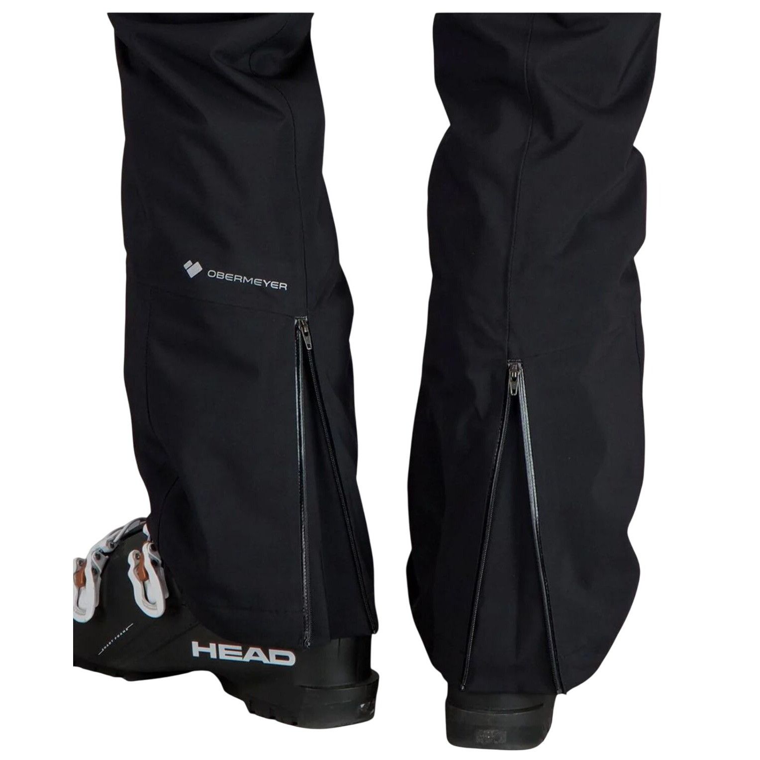 Obermeyer Obermeyer Black Ski Pants Women’s 10 Winter Snow Snowboardin Size 32" / US 10 / IT 46 - 4 Thumbnail
