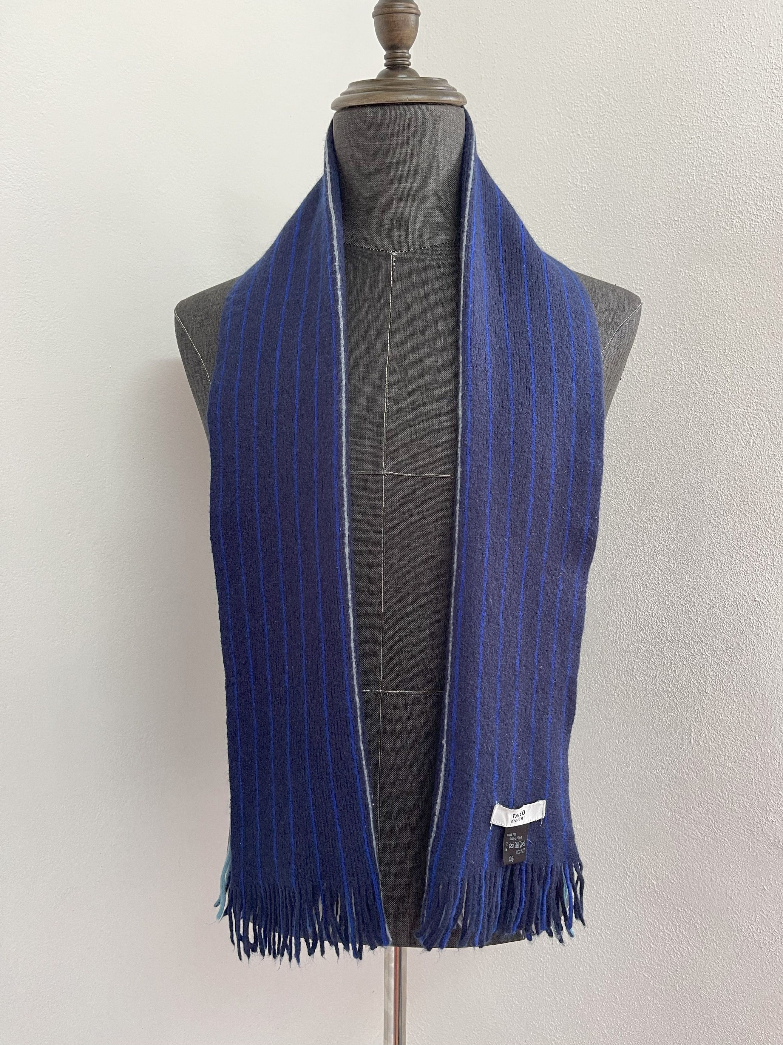 Takeo Kikuchi Vintage Takeo Kikuchi Scarf / Muffler - 6042 Size ONE SIZE - 2 Thumbnail