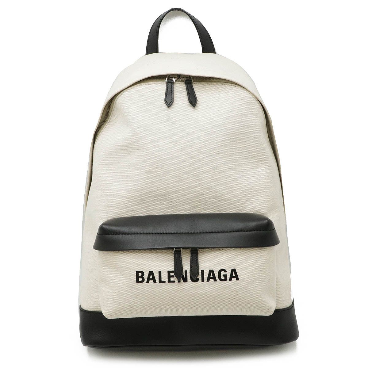 Balenciaga Balenciaga Canvas/Leather Backpack 392007 Canvas