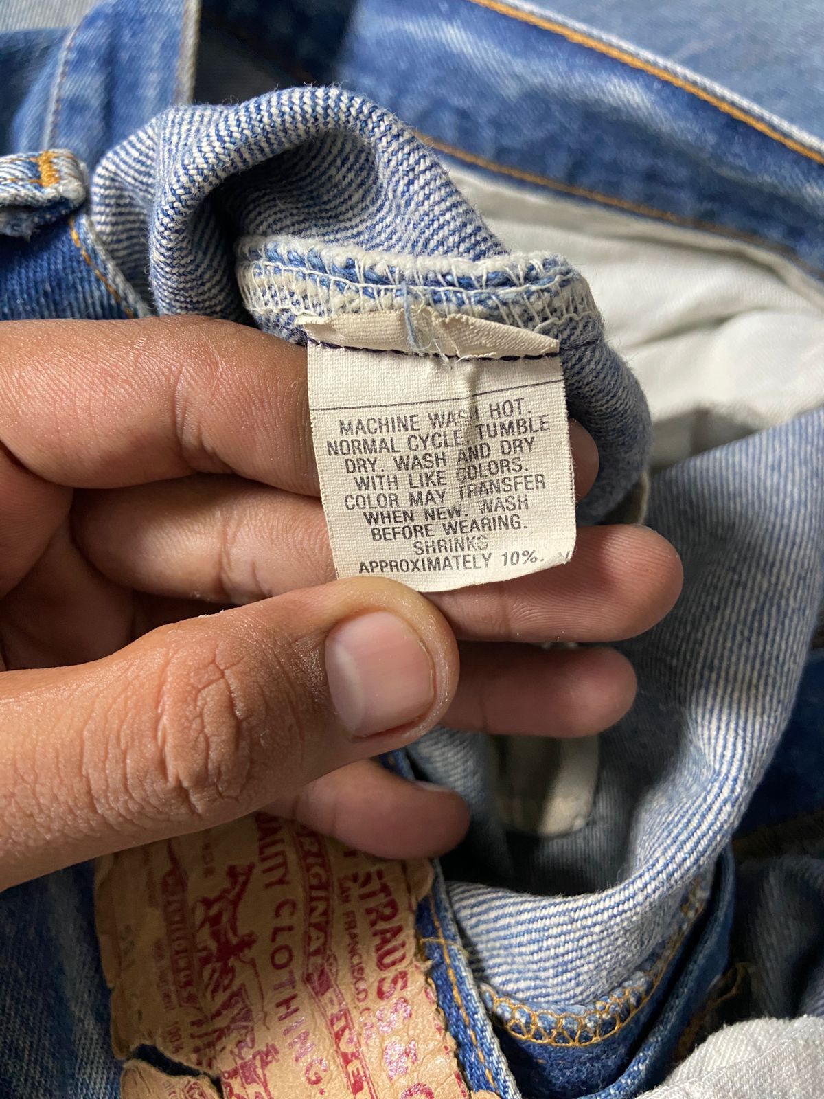 Levi's Vintage 80'S Levis 501 Size US 40 / EU 56 - 3 Thumbnail