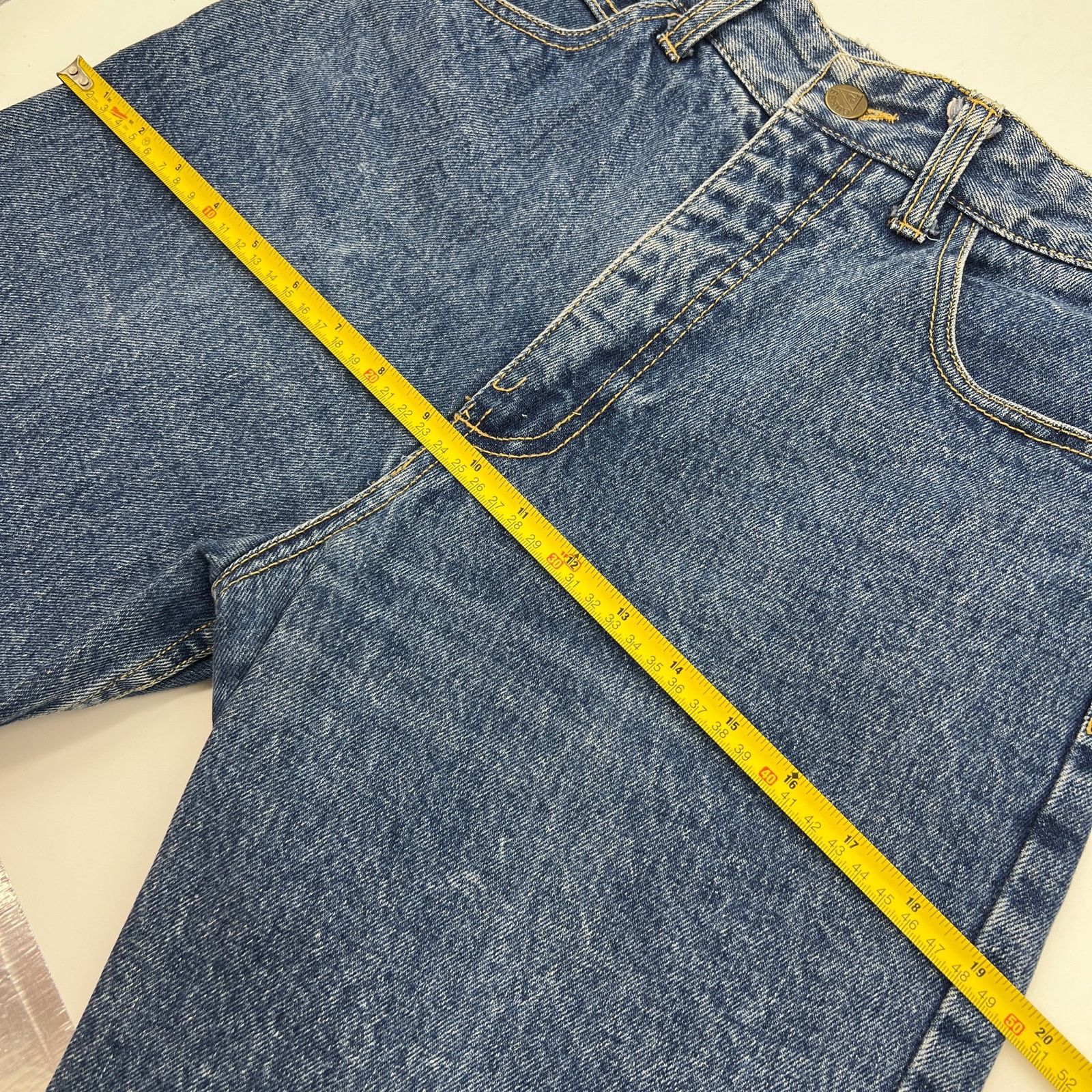 Guess × Vintage Vintage 80s Guess? Jeans George’s Marciano Blue Denim Size 31" - 6 Thumbnail